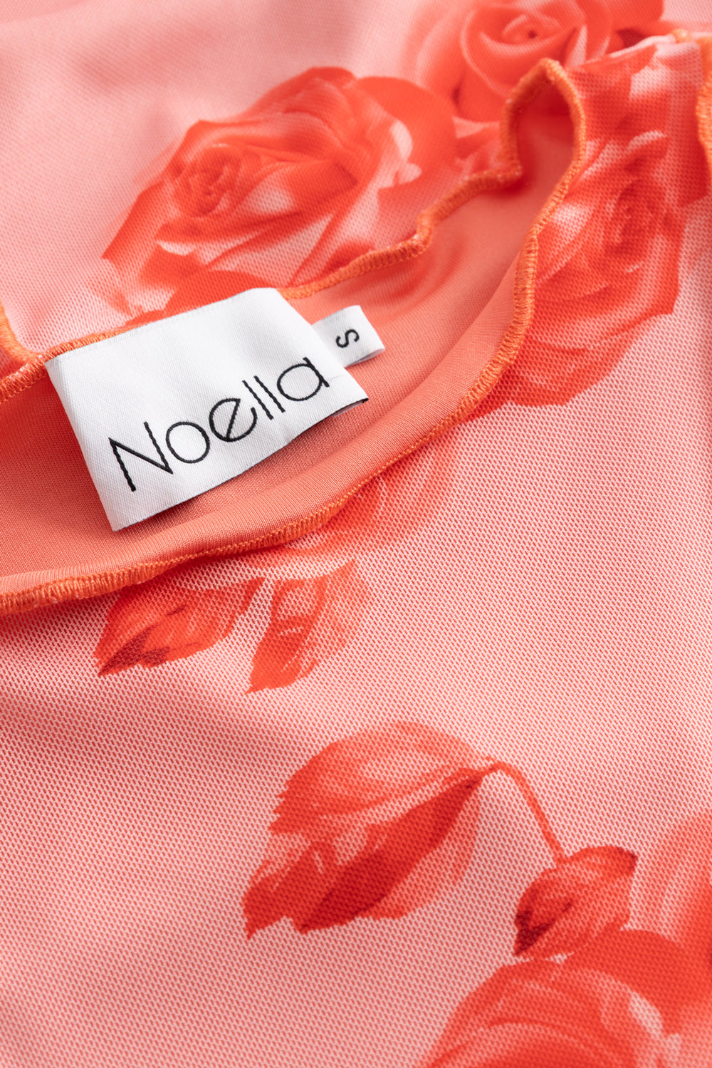 Sutton Short Dress Rose Print