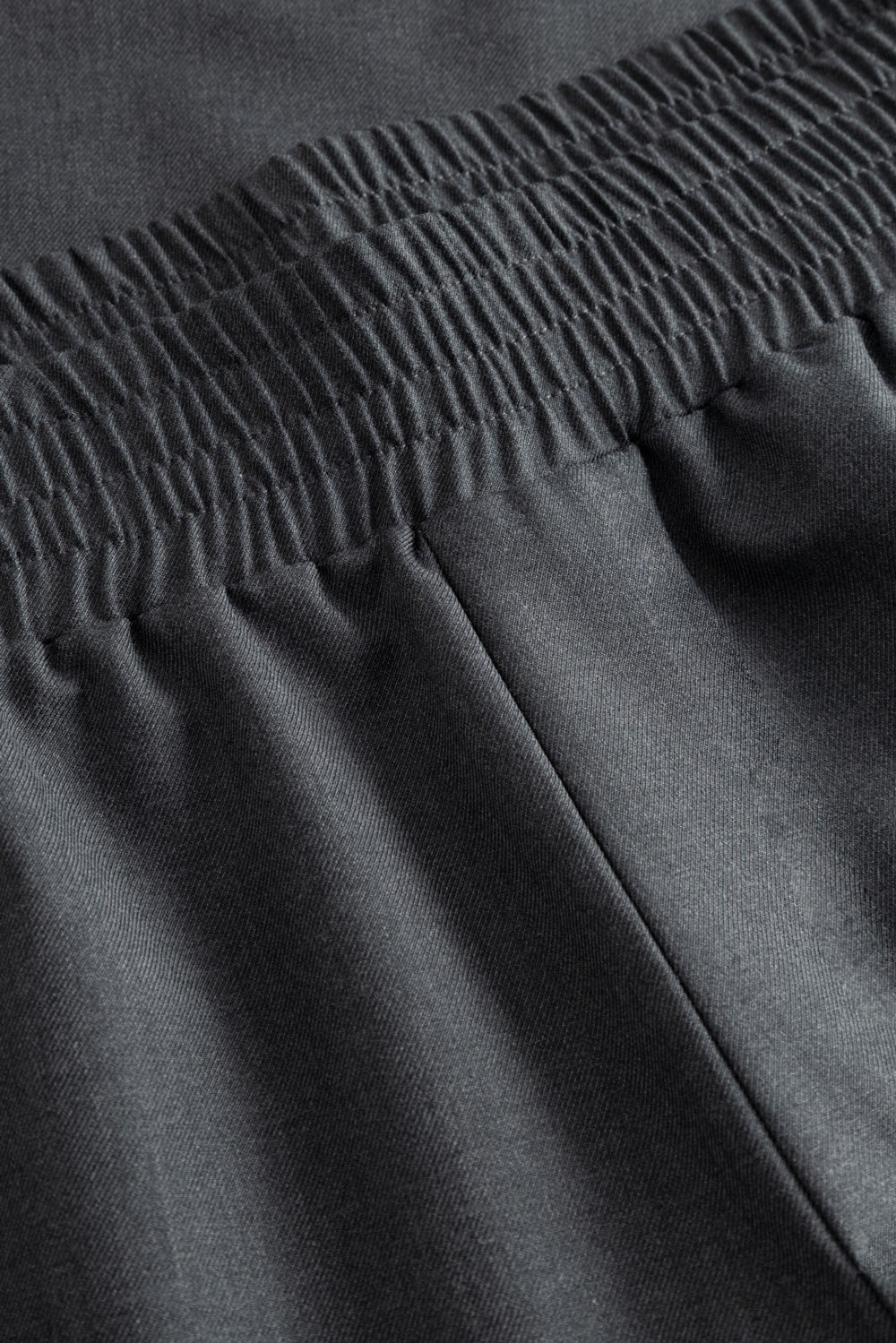 N-Mai MW Pants Charcoal Mel.