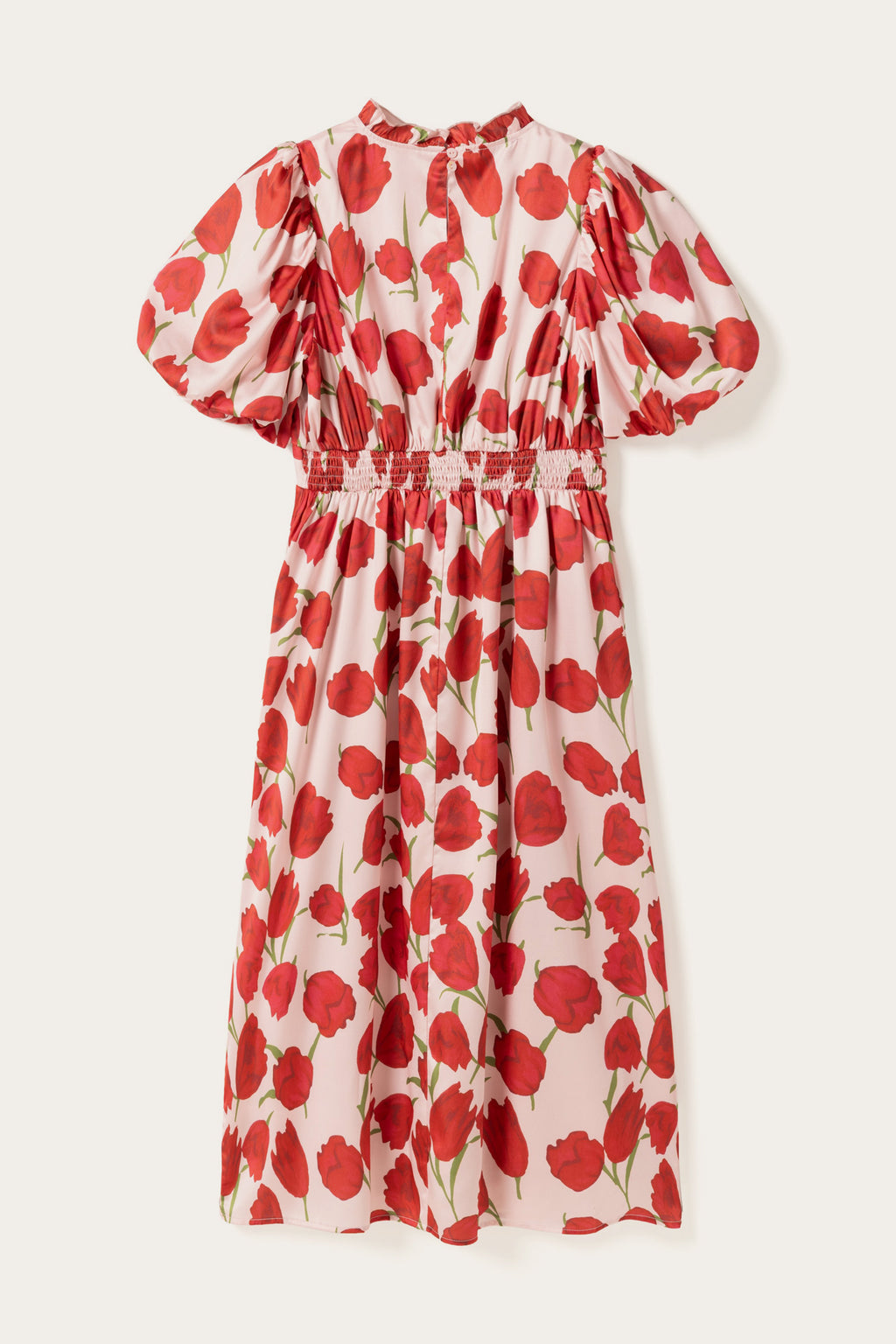 Ruth Dress Tulip Print