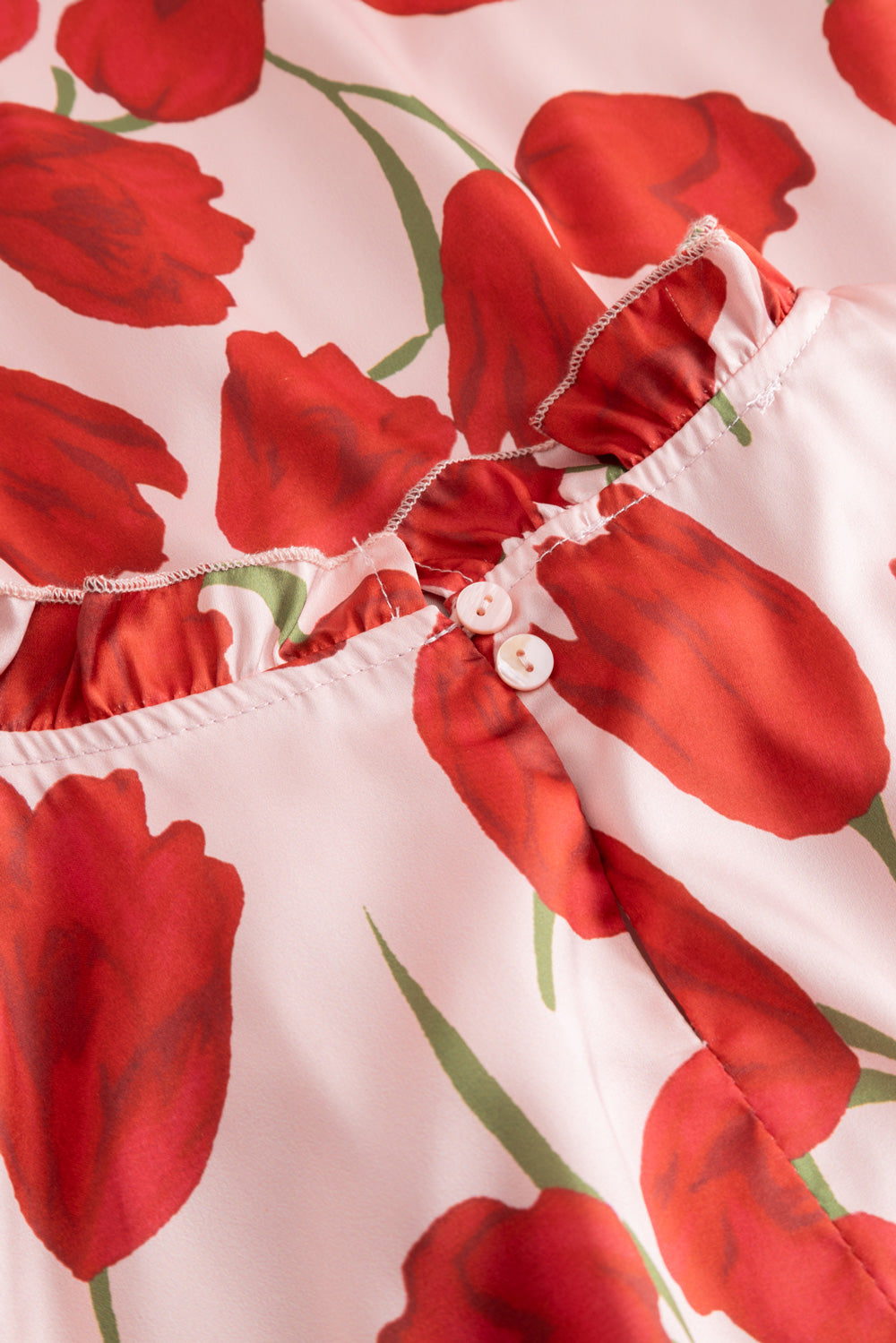 Ruth Dress Tulip Print