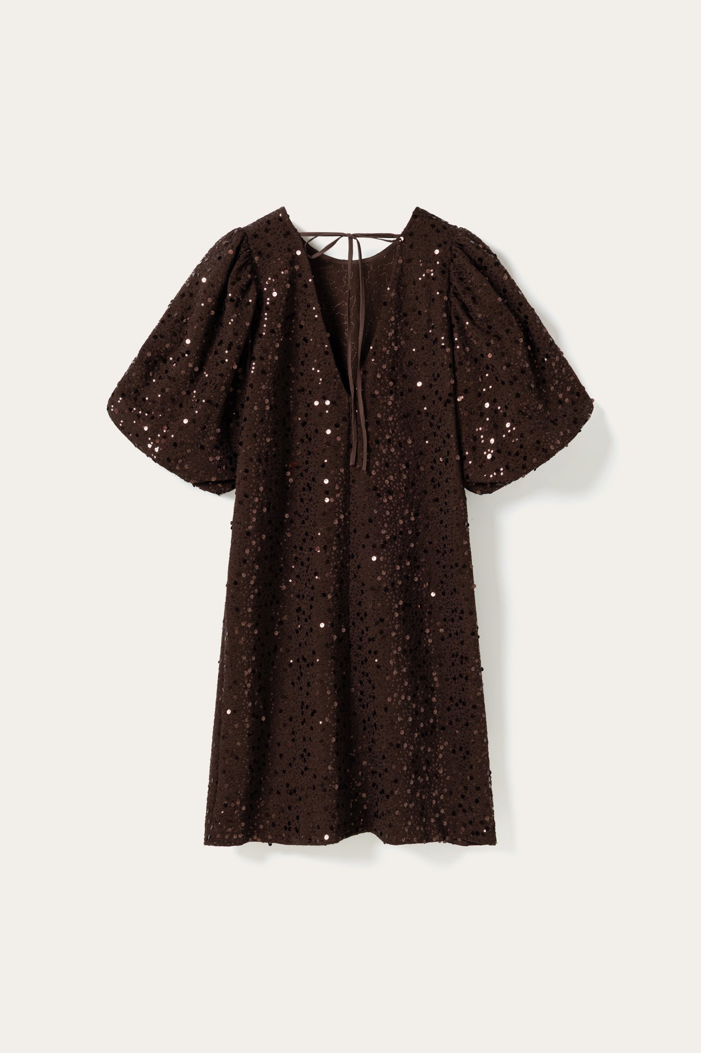 Pastis Short Dress Chocolate