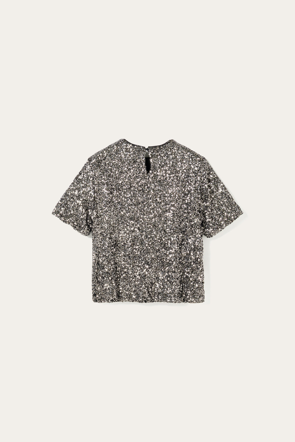 N-Mera SS Top Black Silver