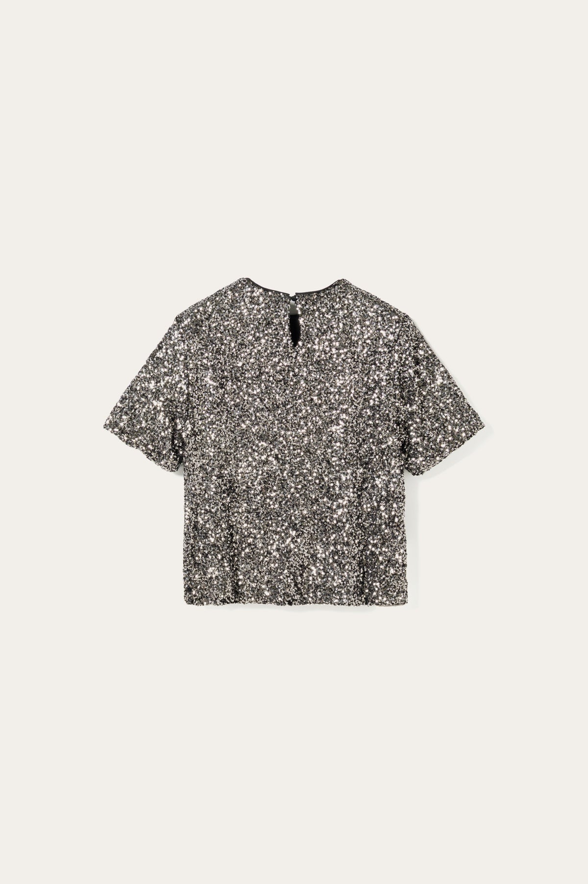 N-Mera SS Top Black Silver