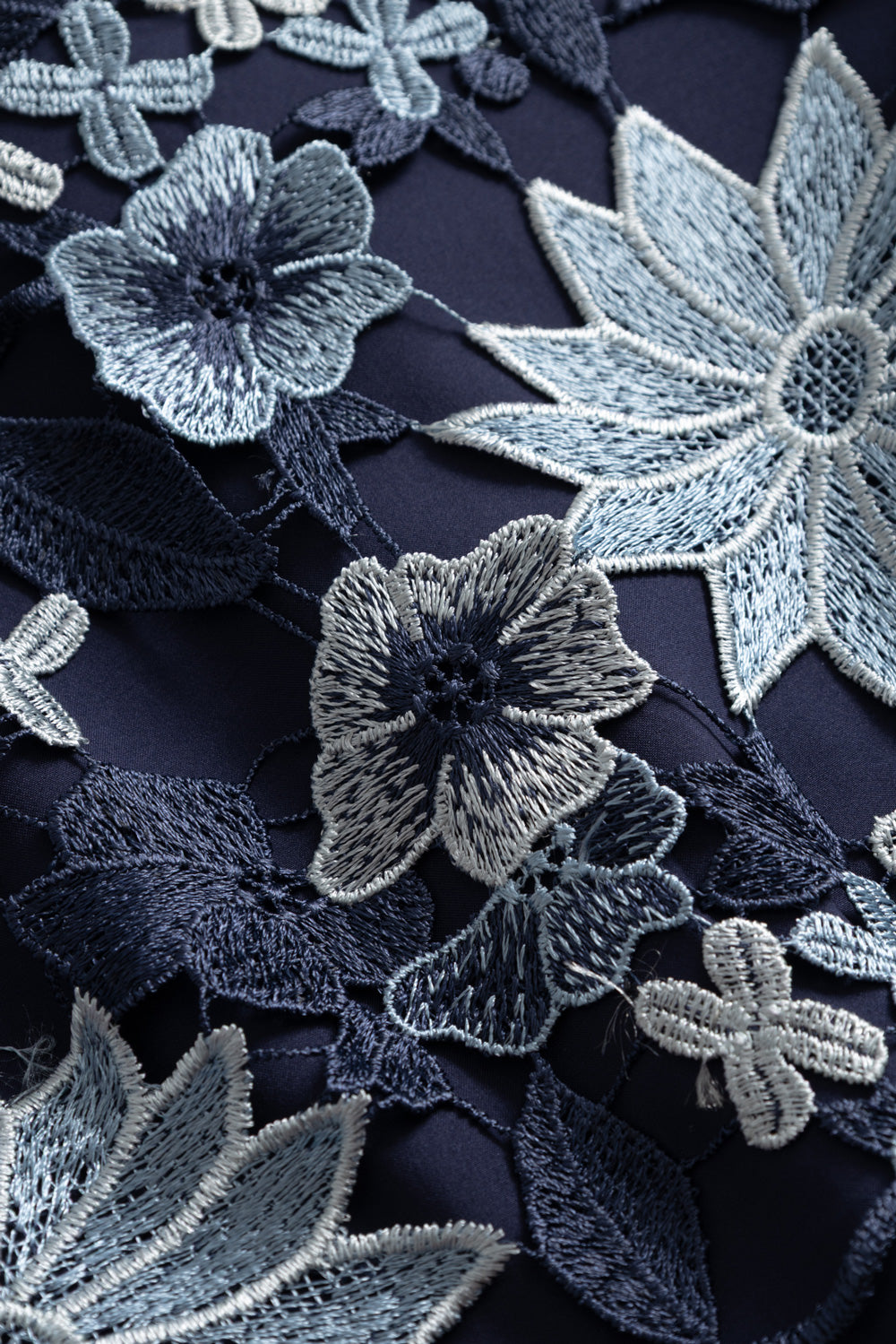 Star LS Dress Dark Blue Mix