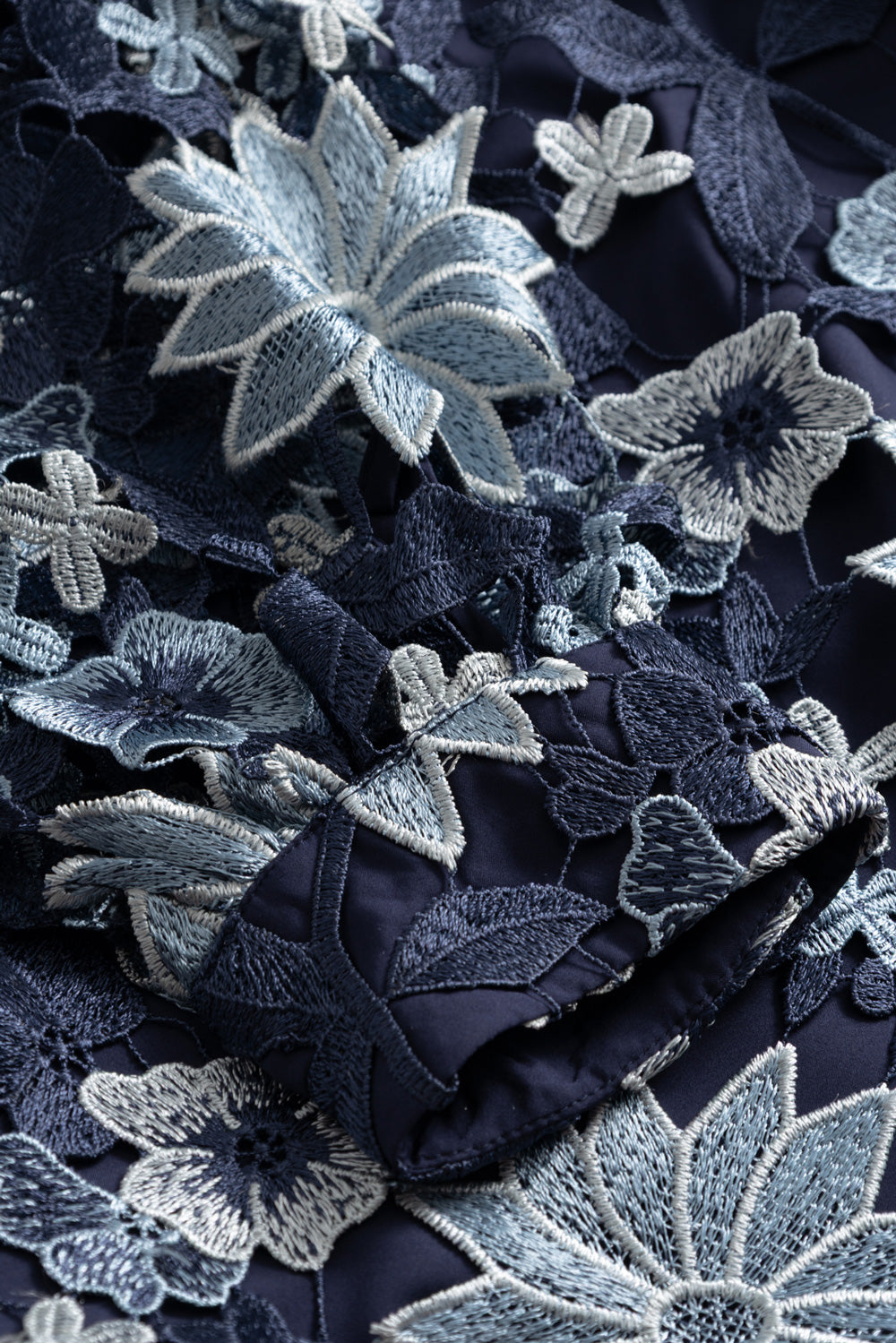 Star LS Dress Dark Blue Mix
