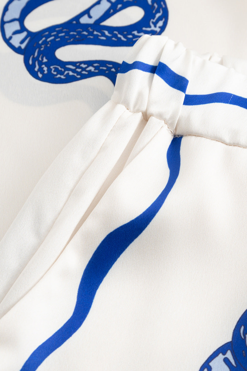 Kimona Pants Chana Blue Print