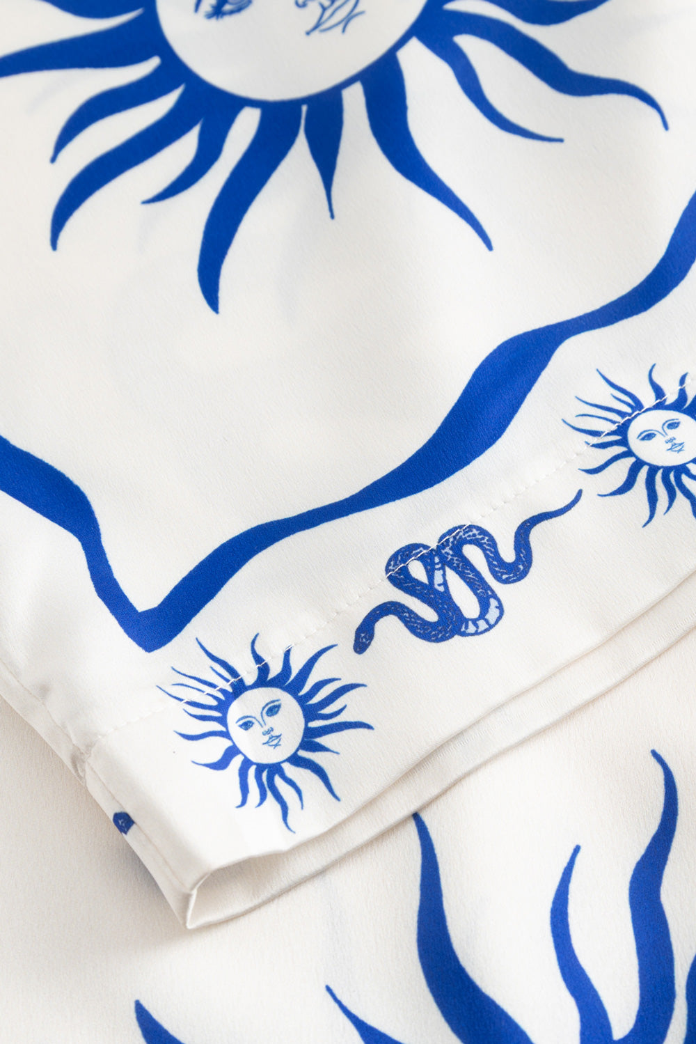 Kimona Pants Chana Blue Print