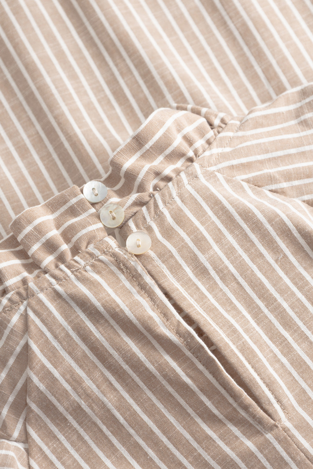 Lesly Blouse Sand Stripe