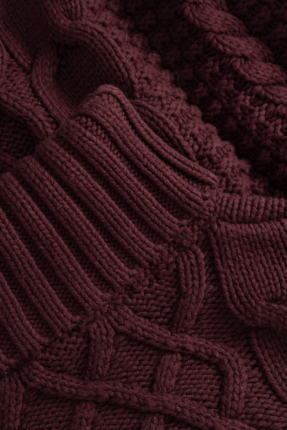Lael Knit Dusty Mahogany