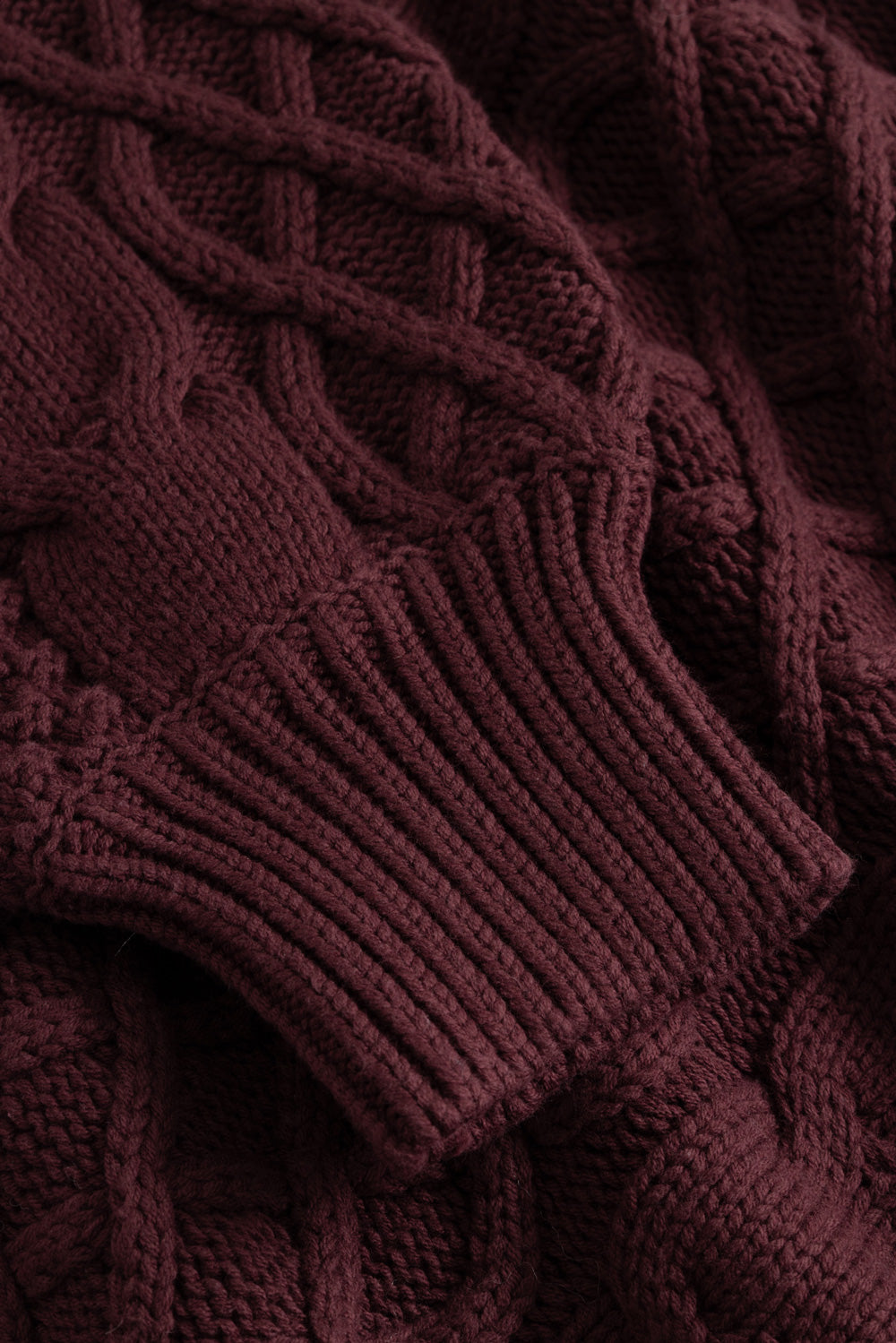 Lael Knit Dusty Mahogany