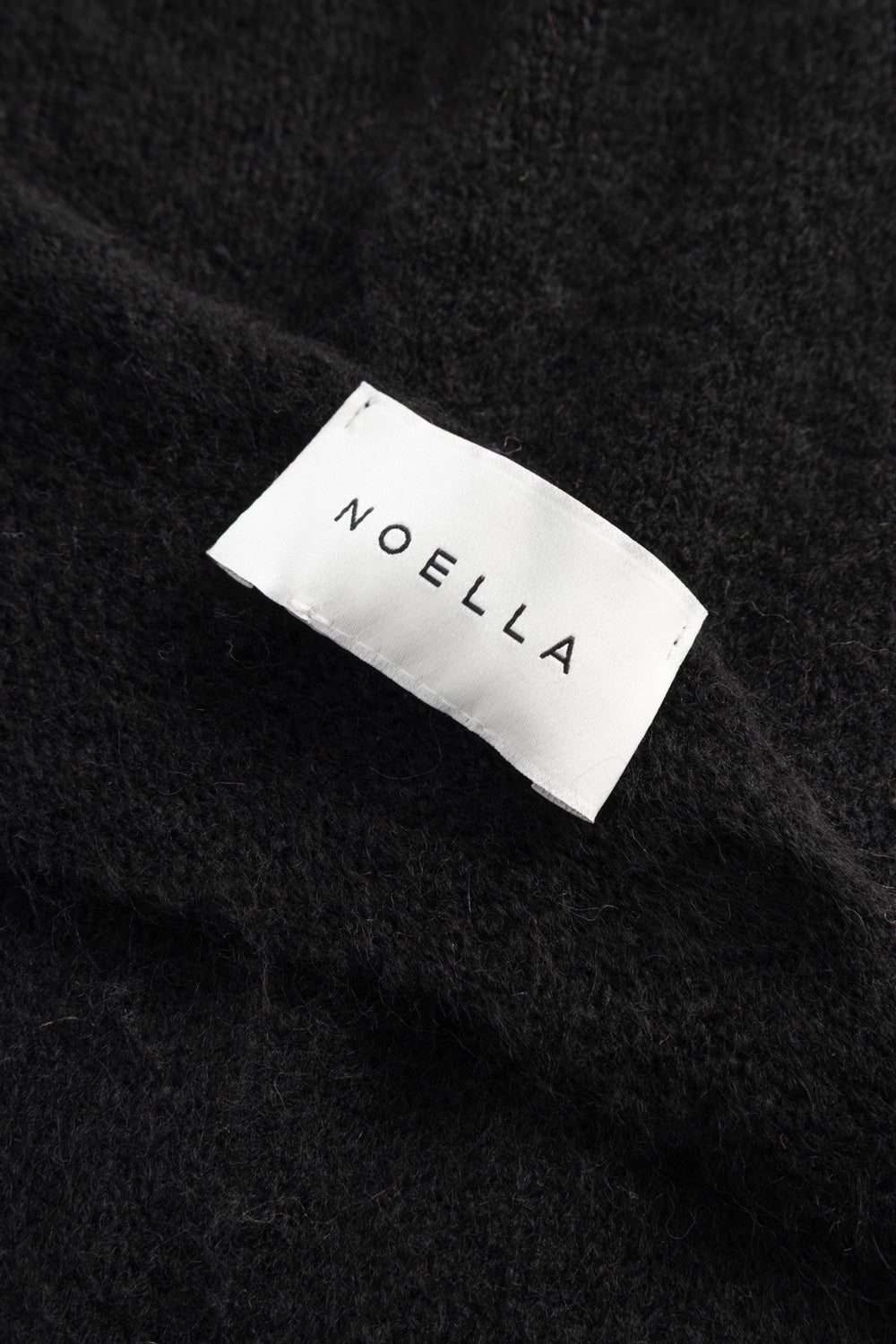N-Loenetta Knit Scarf Black