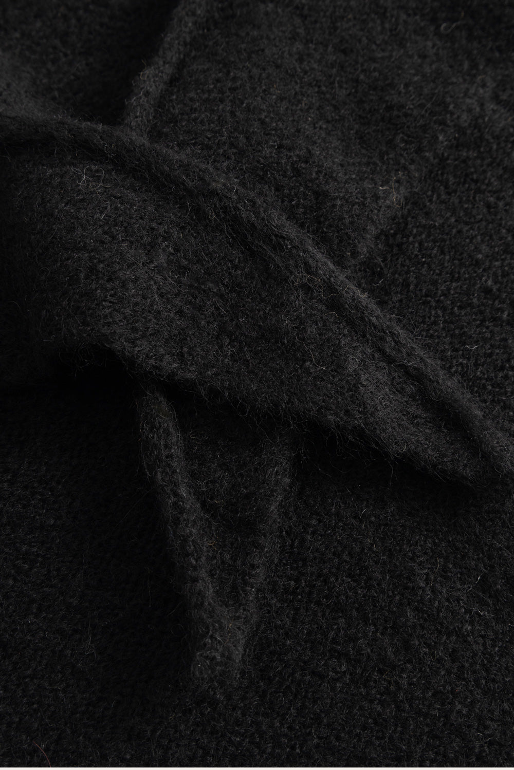 N-Loenetta Knit Scarf Black