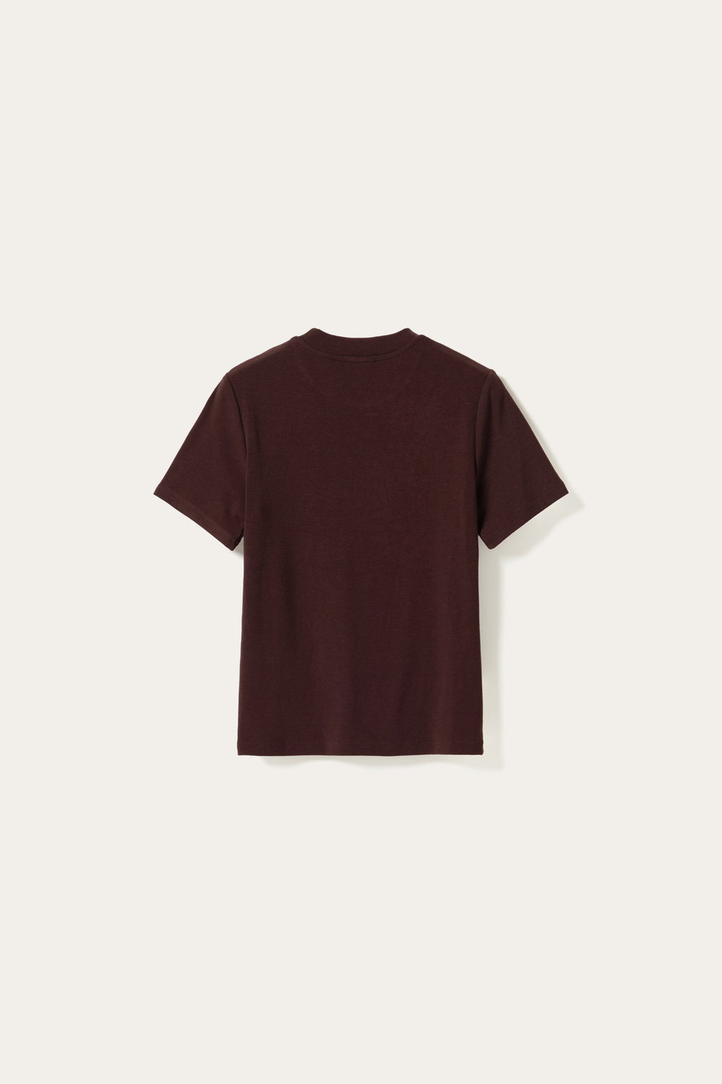 Lidie SS Top Burgundy Melange
