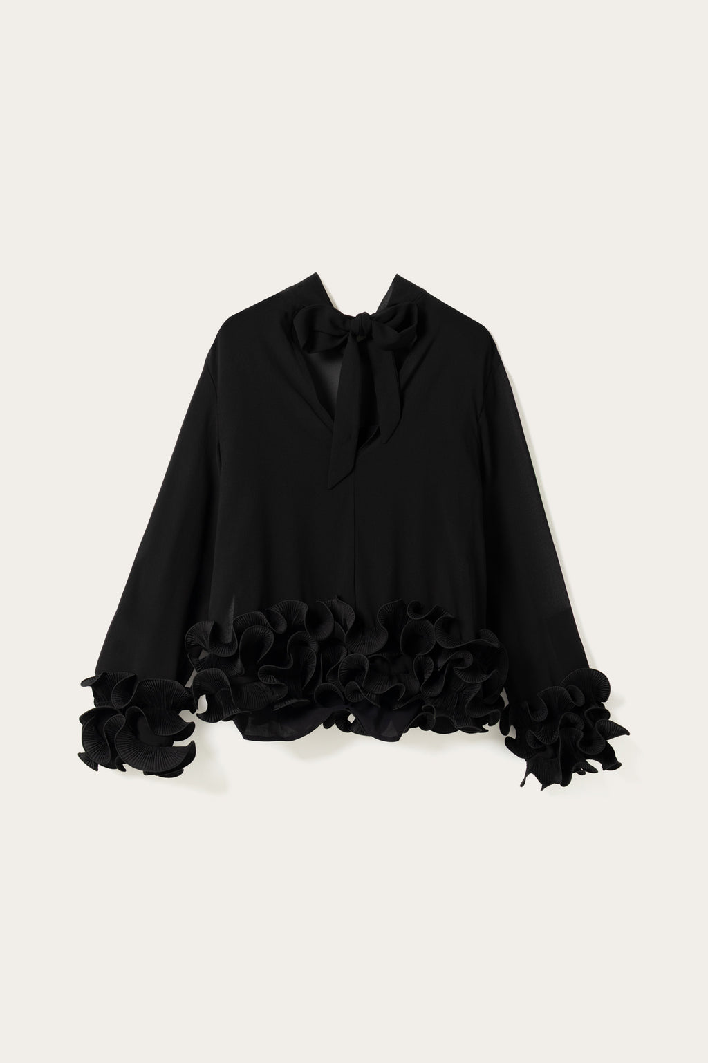 N-Latanietta Blouse Black