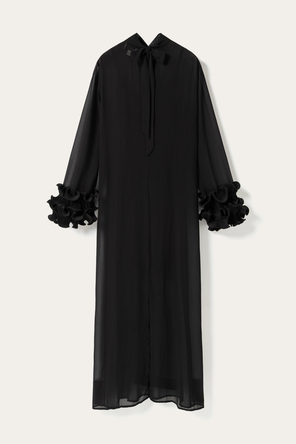 N-Latania Long Dress Black