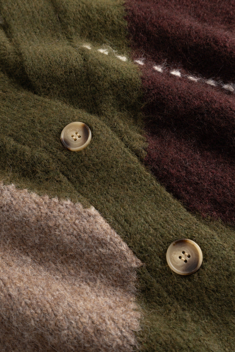 N-Laiana Knit Cardigan Avocado Green Mix