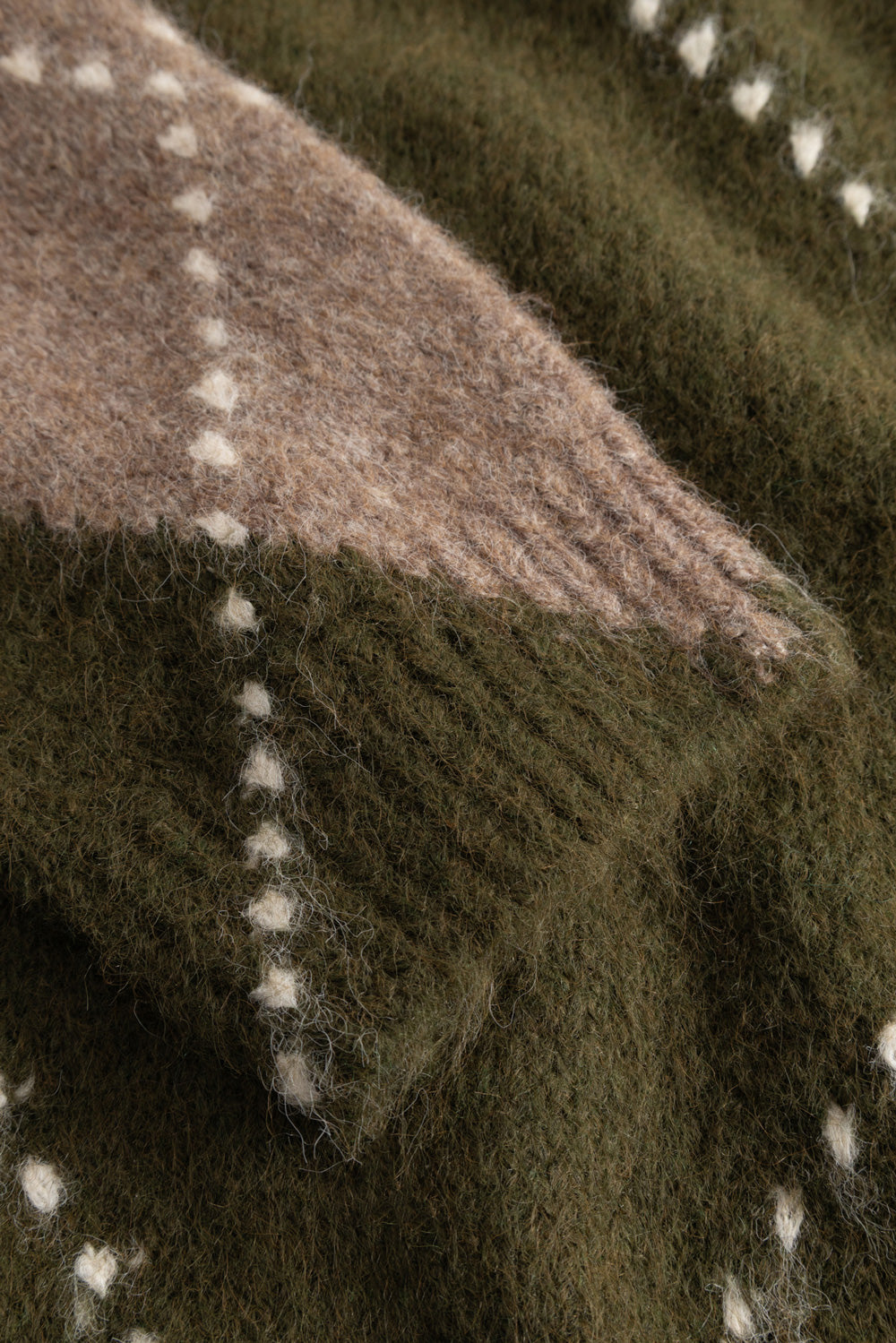 N-Laiana Knit Cardigan Avocado Green Mix