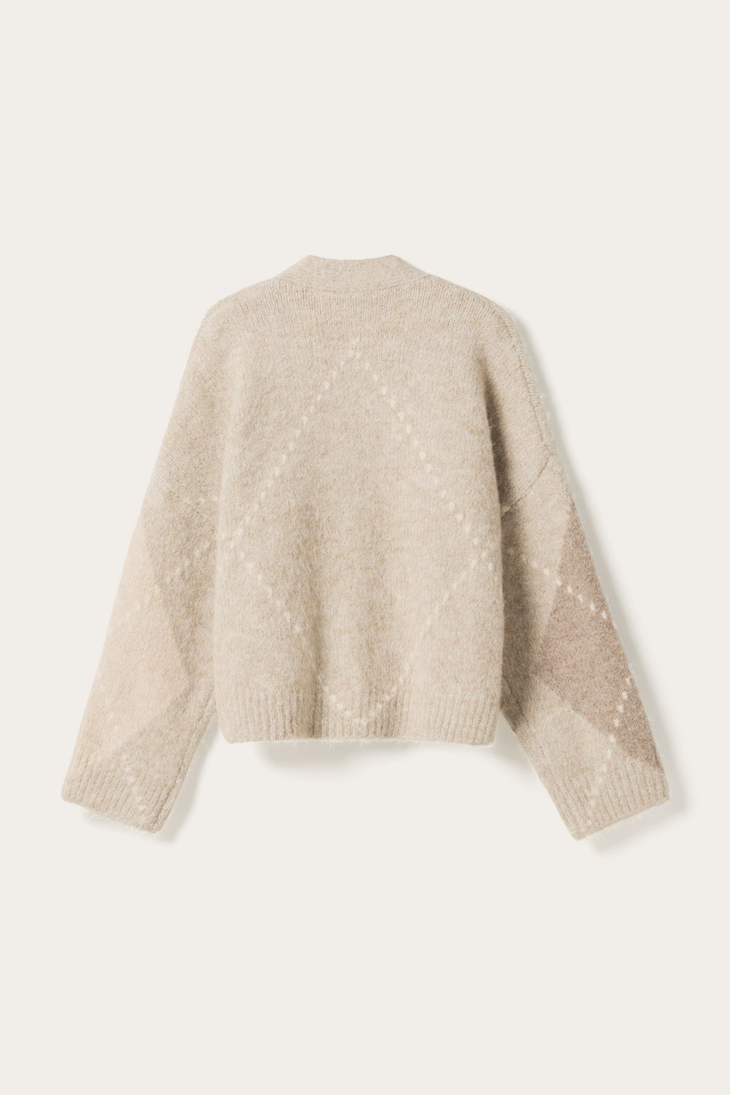 N-Laiana Knit Cardigan Beige Mix