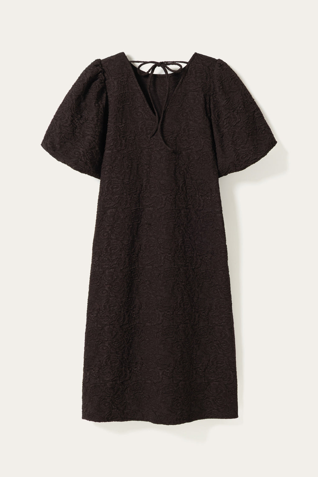 N-Pastis Long Dress Chocolate