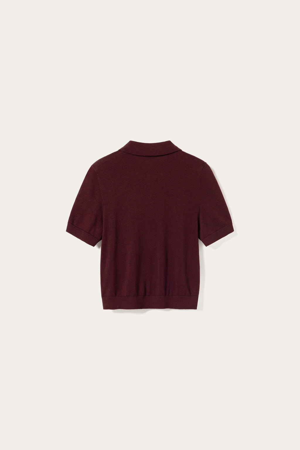 N-Maxine SS Knit Burgundy