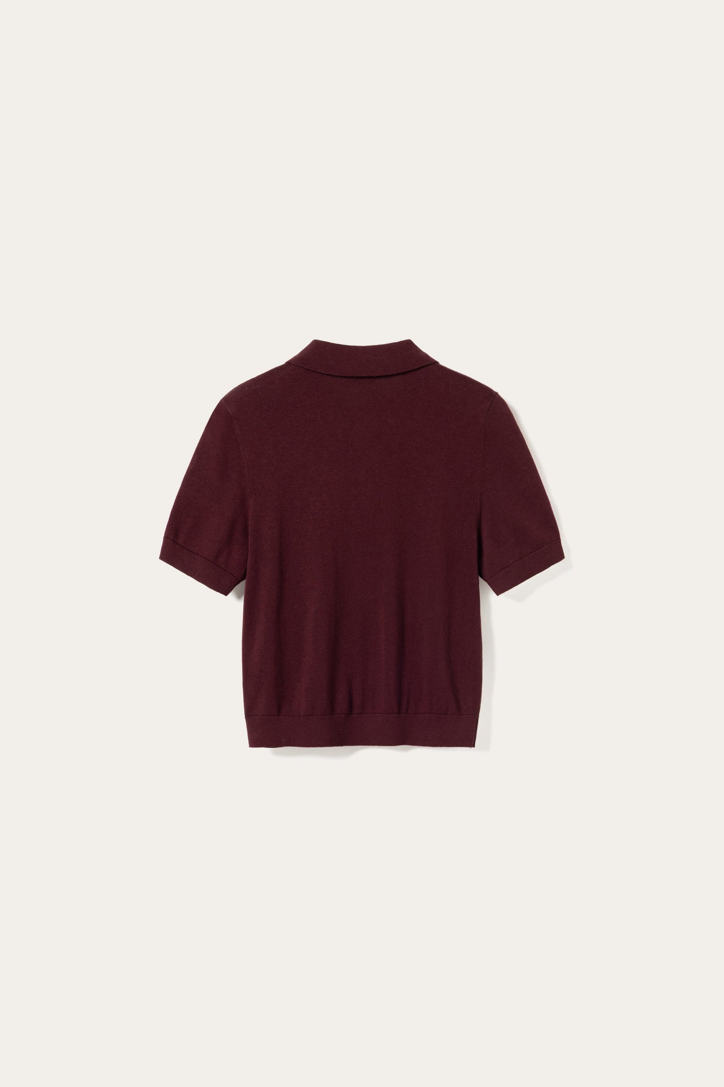 N-Maxine SS Knit Burgundy