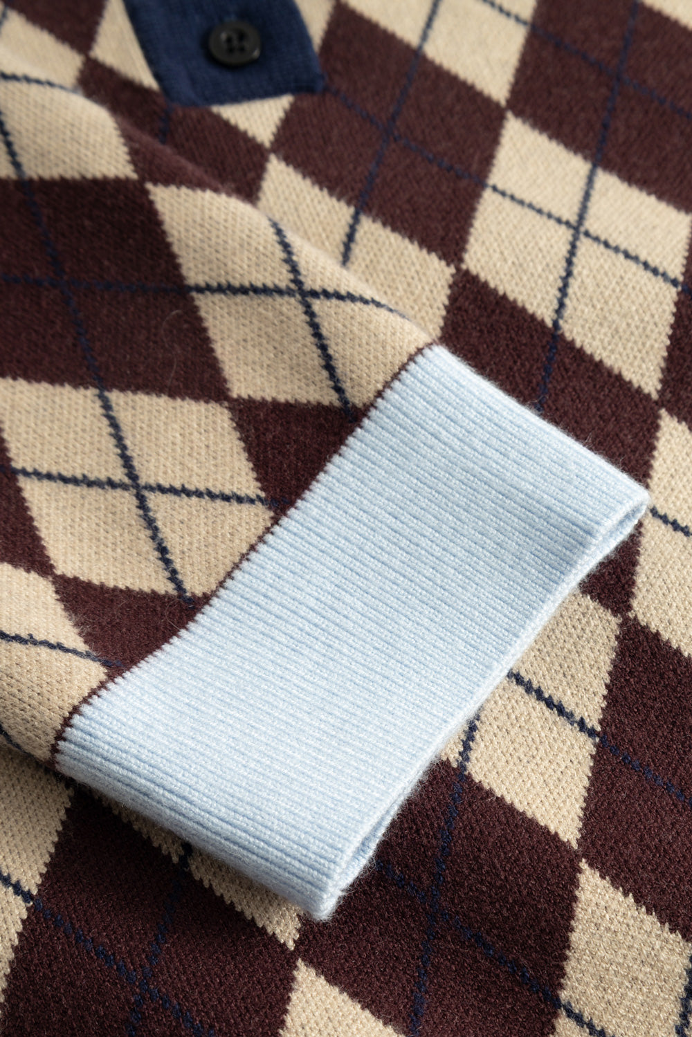 N-Makayla Knit Diya Burgundy Check