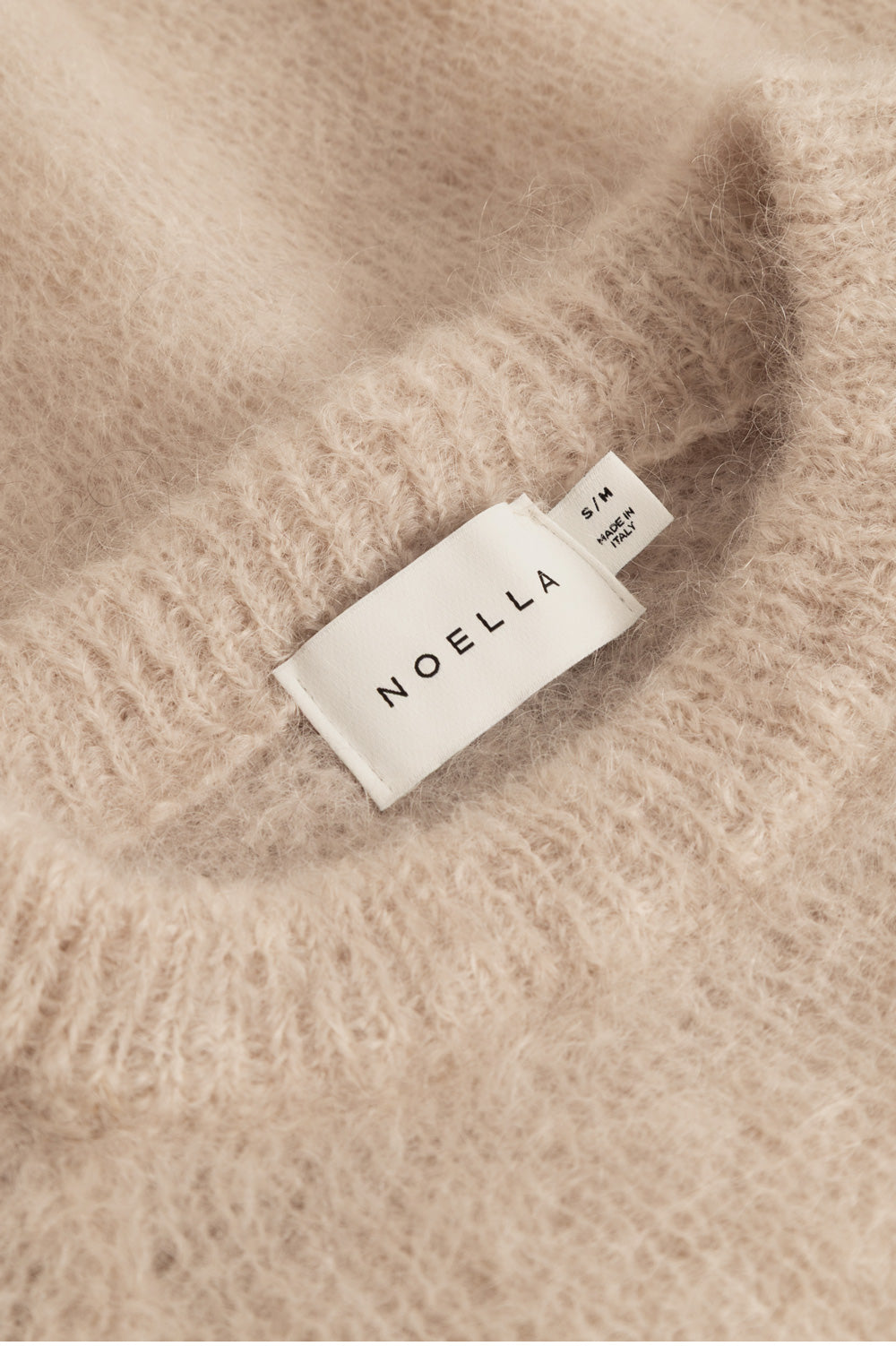 N-Latora Mohair Knit Oyster