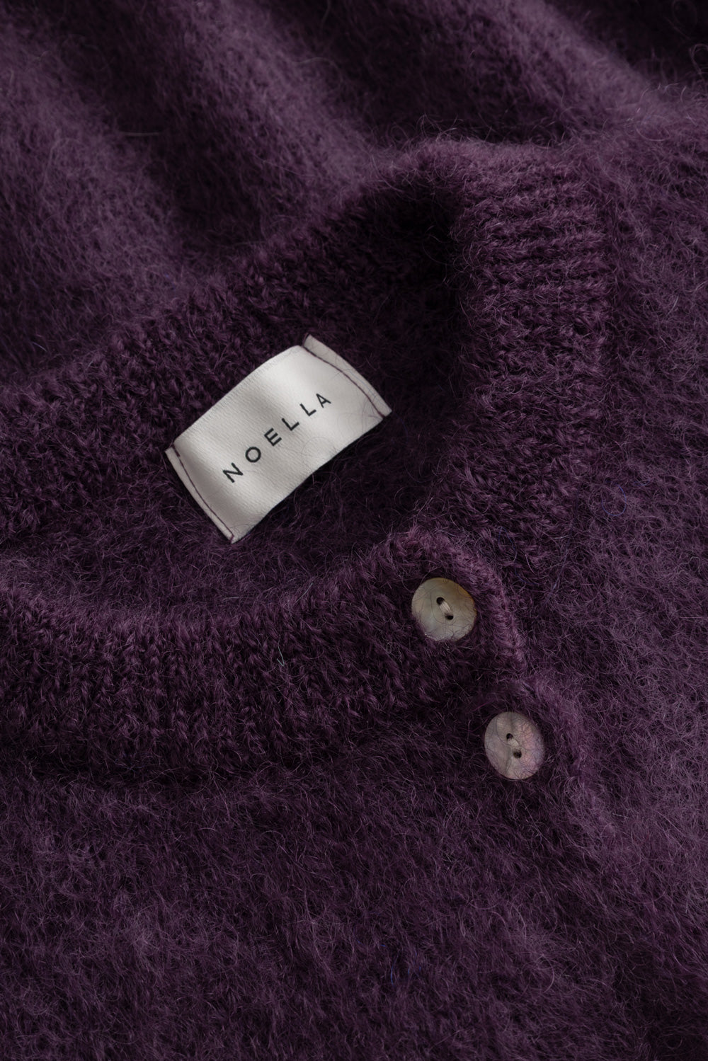 N-Kae Mohair Cardigan Winter Bloom