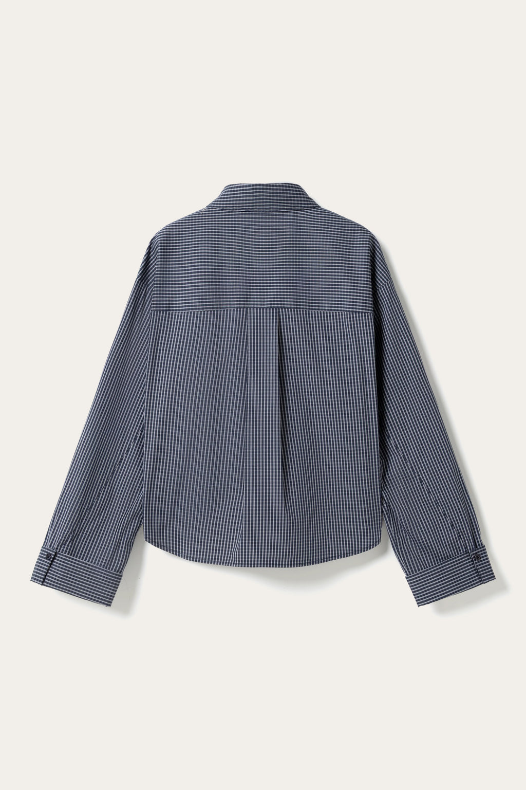 N-Marlon C Shirt Davy Navy Check