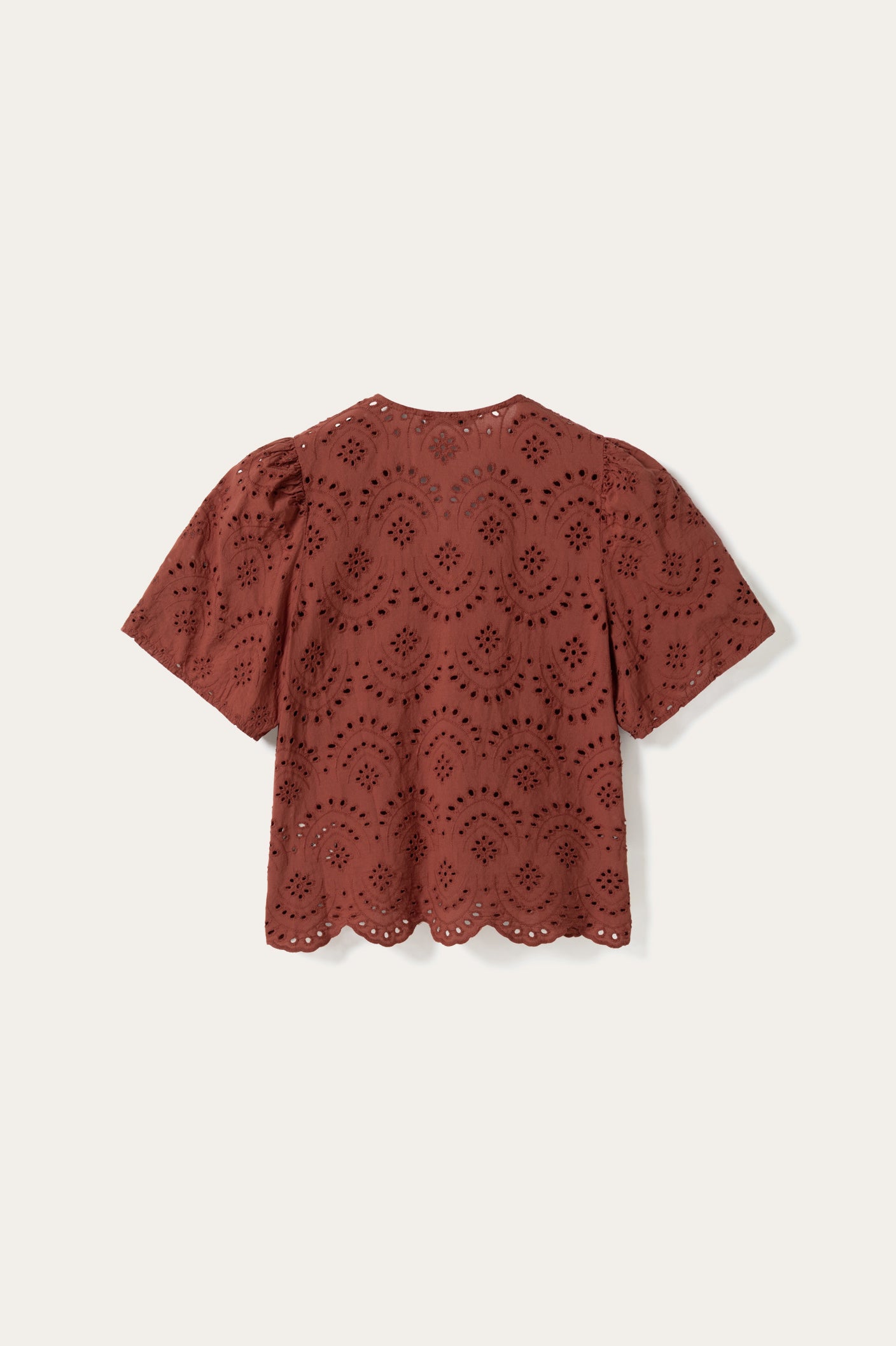 N-Mika Blouse Terracotta