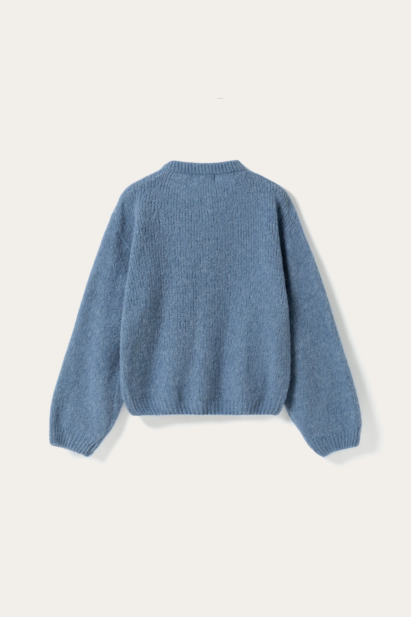 N-Kae Knit Cardigan Jeans Melange