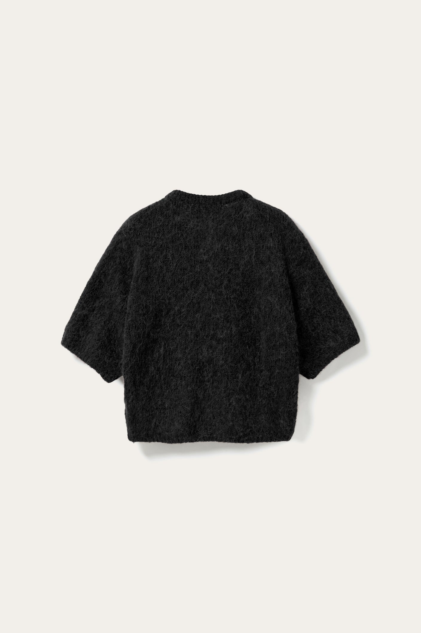 N-Kae SS Knit Cardigan Black