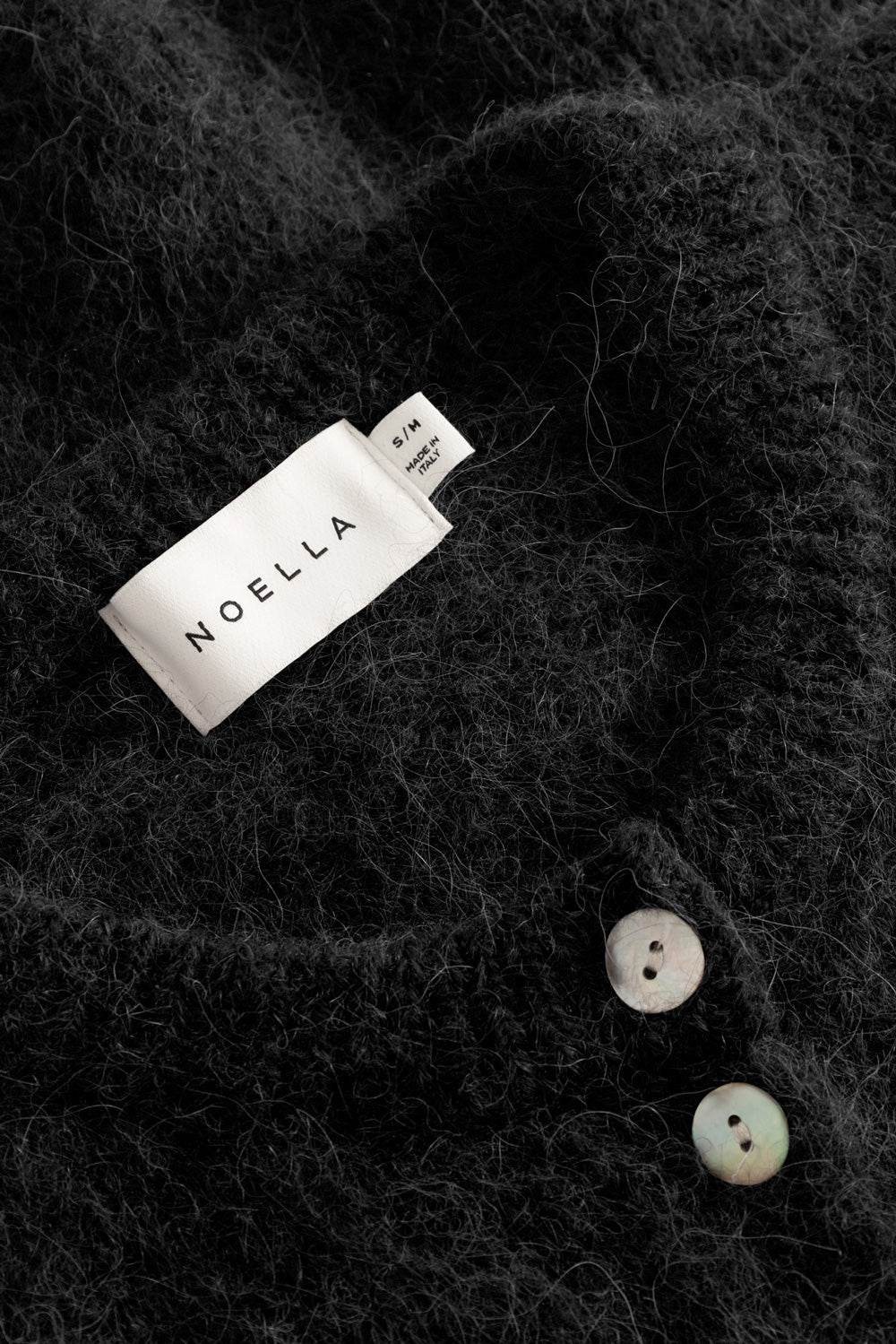 N-Kae SS Knit Cardigan Black