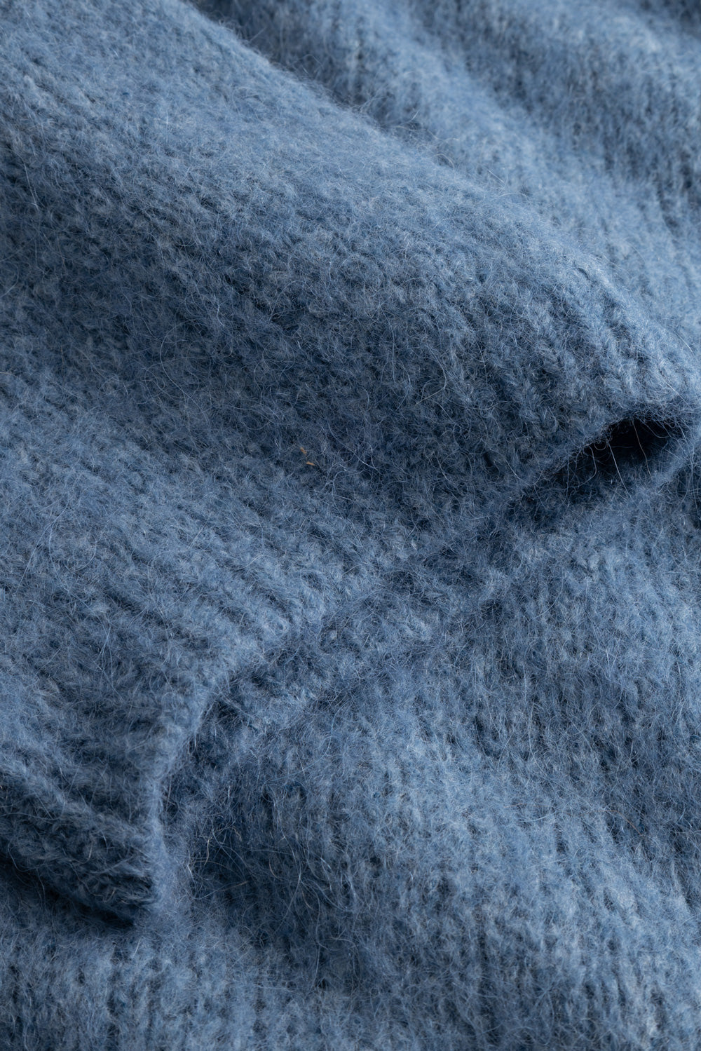 N-Kae SS Knit Cardigan Jeans Melange