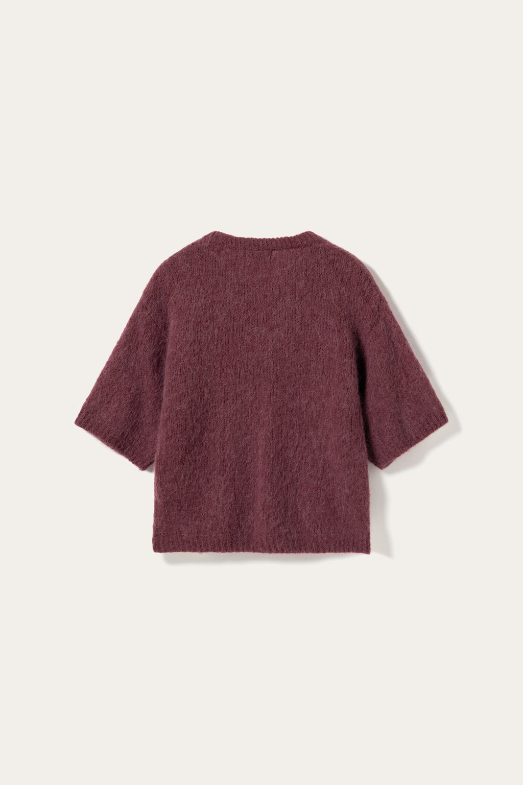 N-Kae SS Knit Cardigan Rust