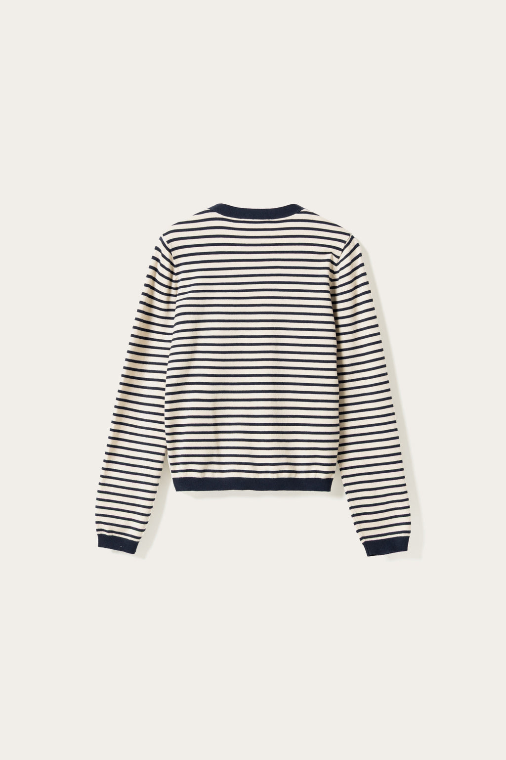 N-Marg Knit Cardigan Dannia Blue Stripe