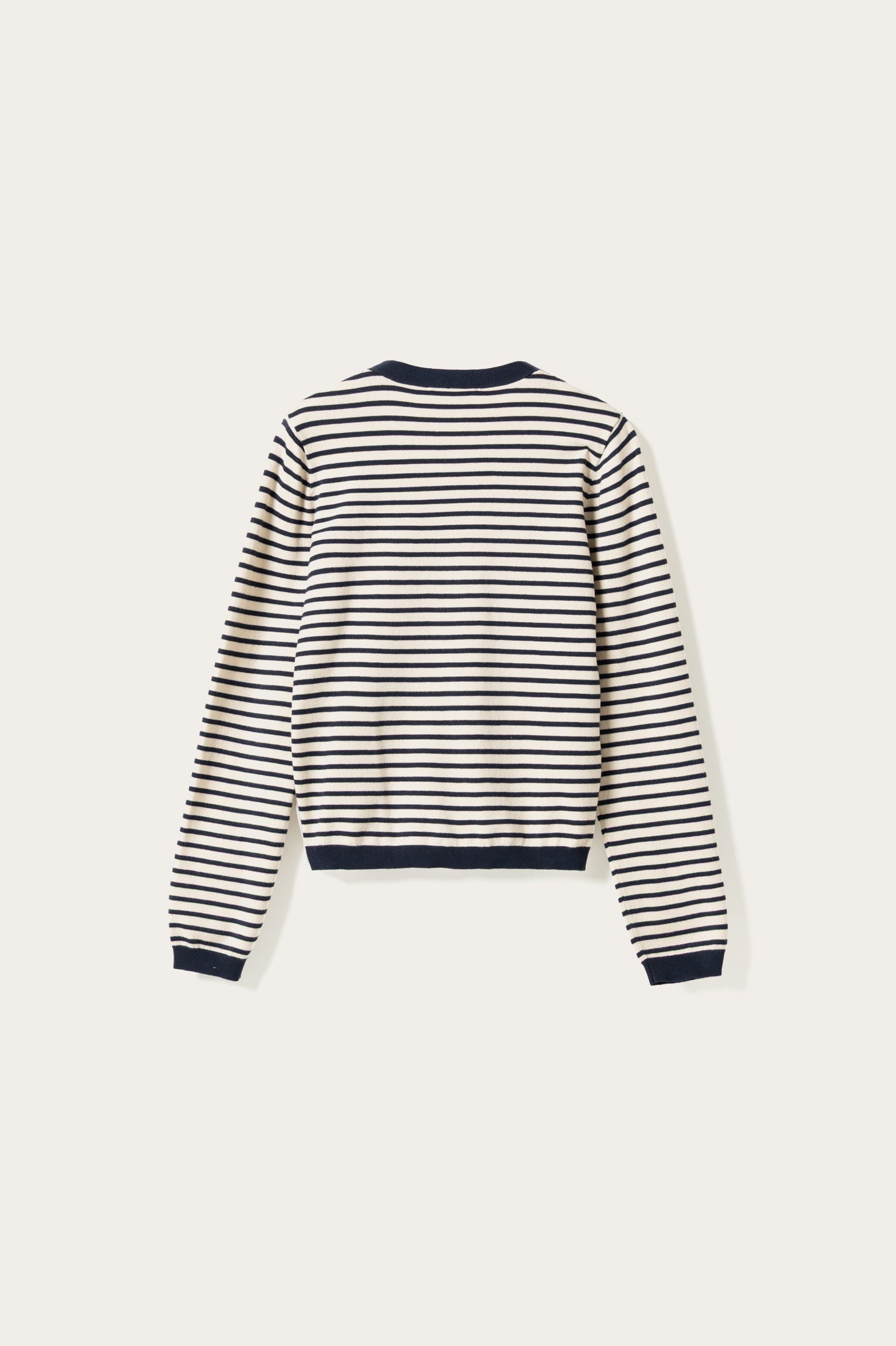 N-Marg Knit Cardigan Dannia Blue Stripe