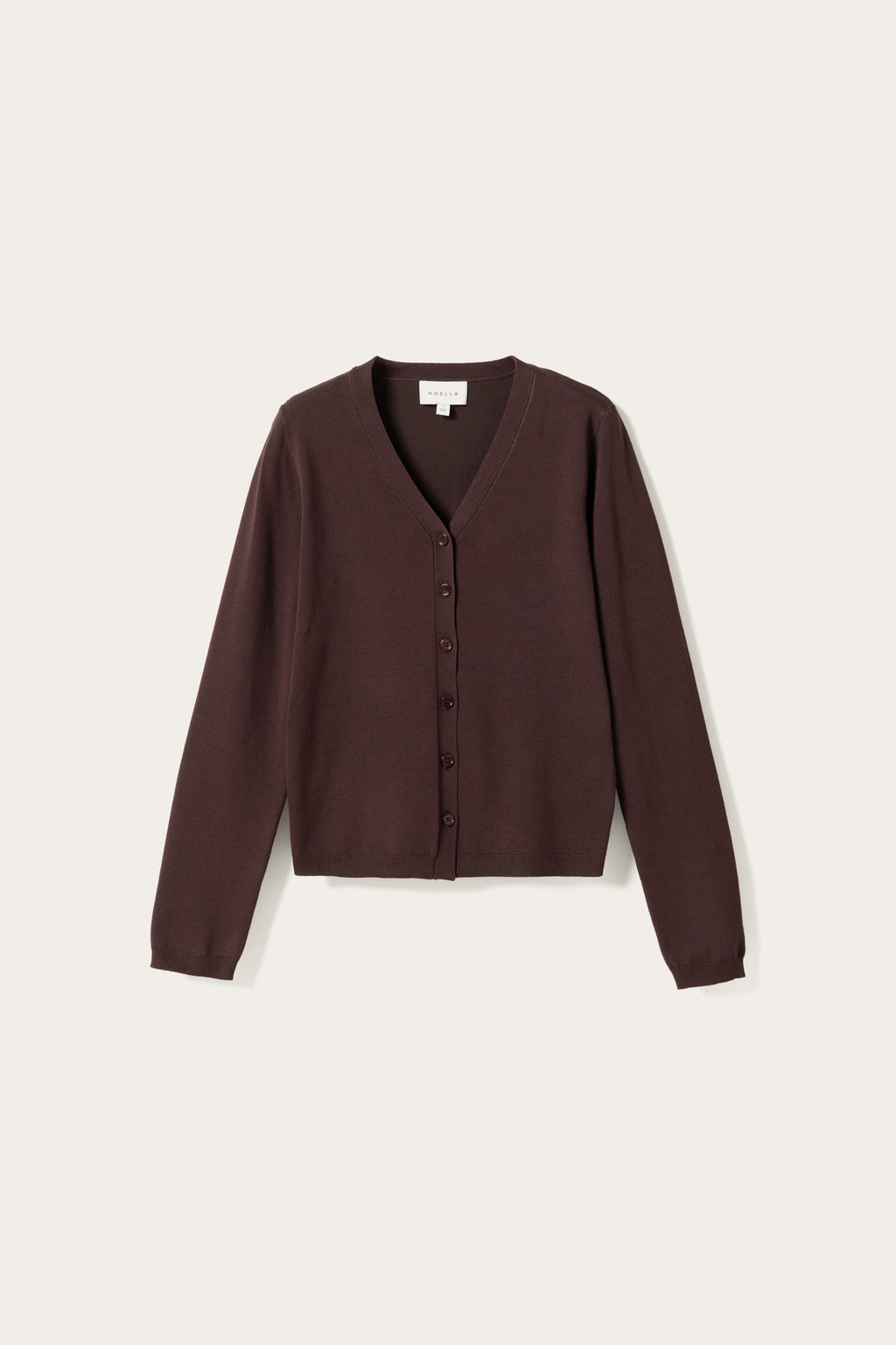N-Marg Knit Cardigan Chocolate