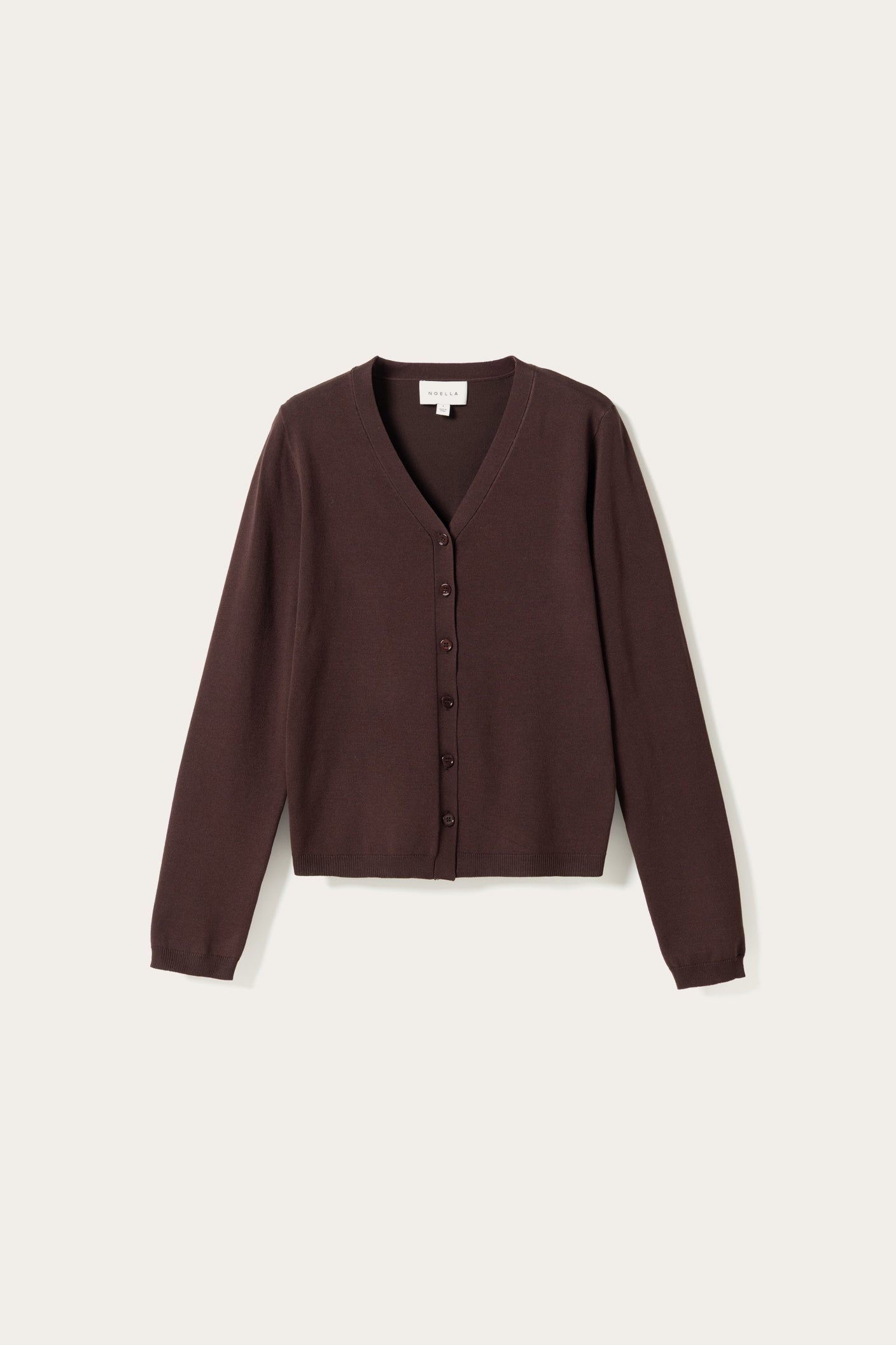 N-Marg Knit Cardigan Chocolate