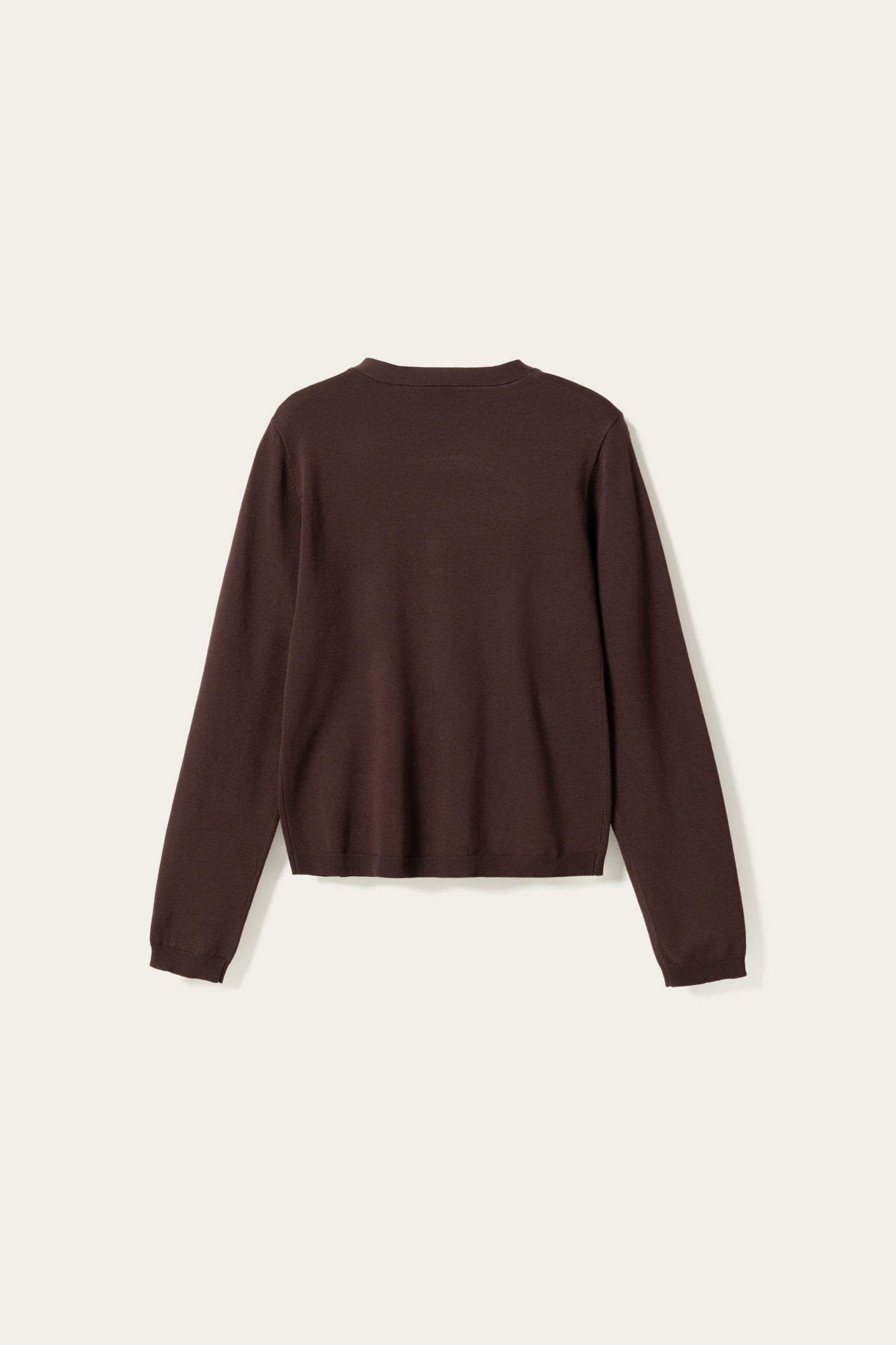 N-Marg Knit Cardigan Chocolate