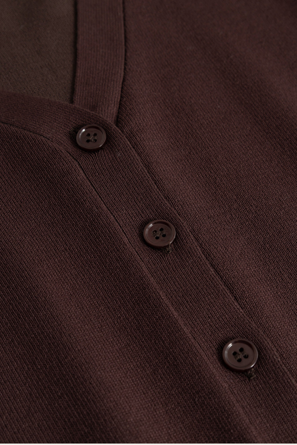 N-Marg Knit Cardigan Chocolate