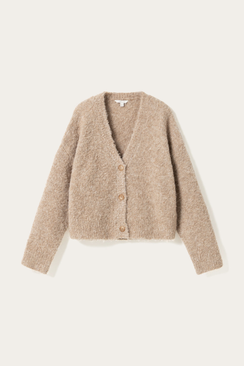 N-Mertis Knit Cardigan Sand