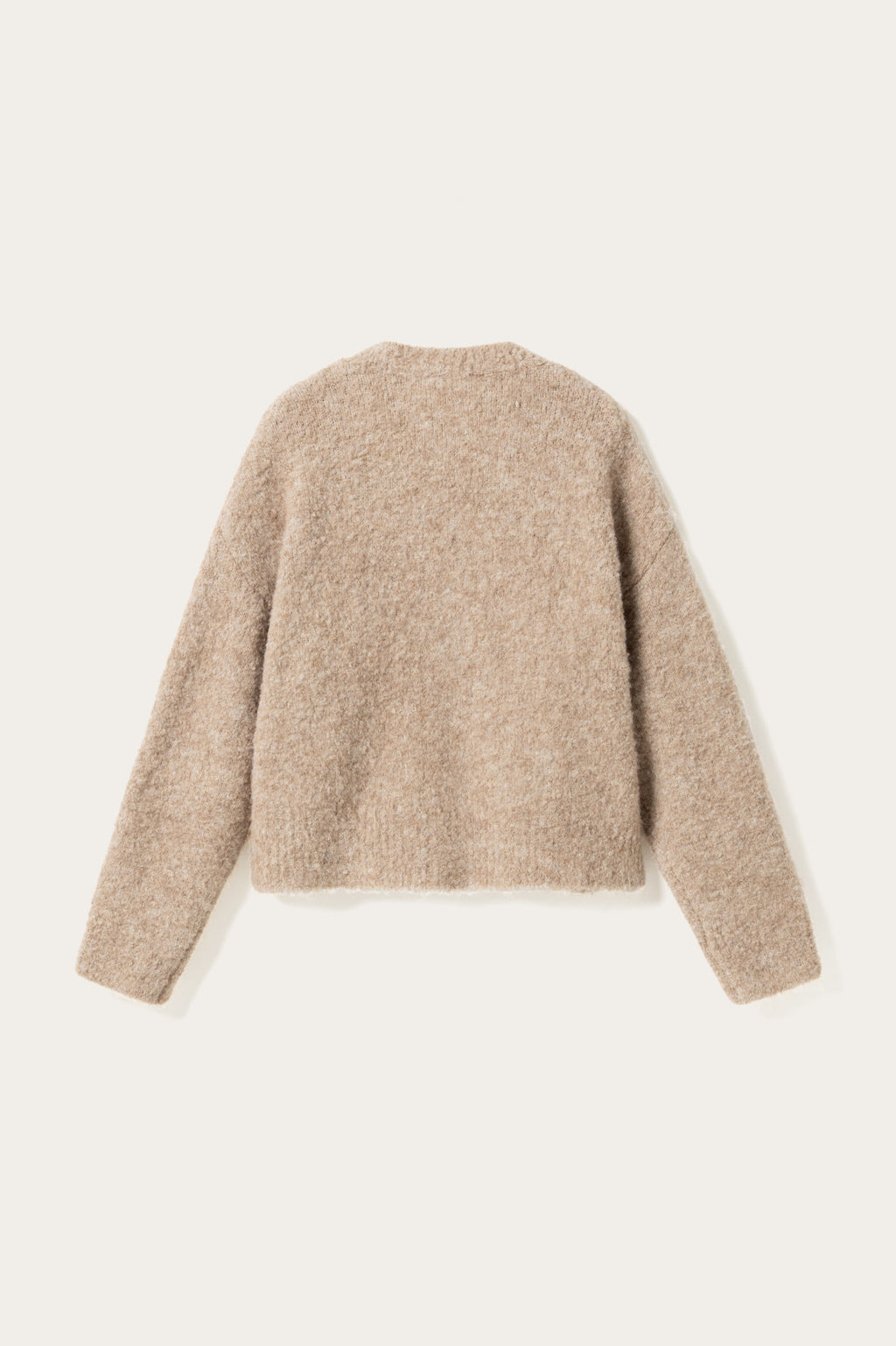 N-Mertis Knit Cardigan Sand