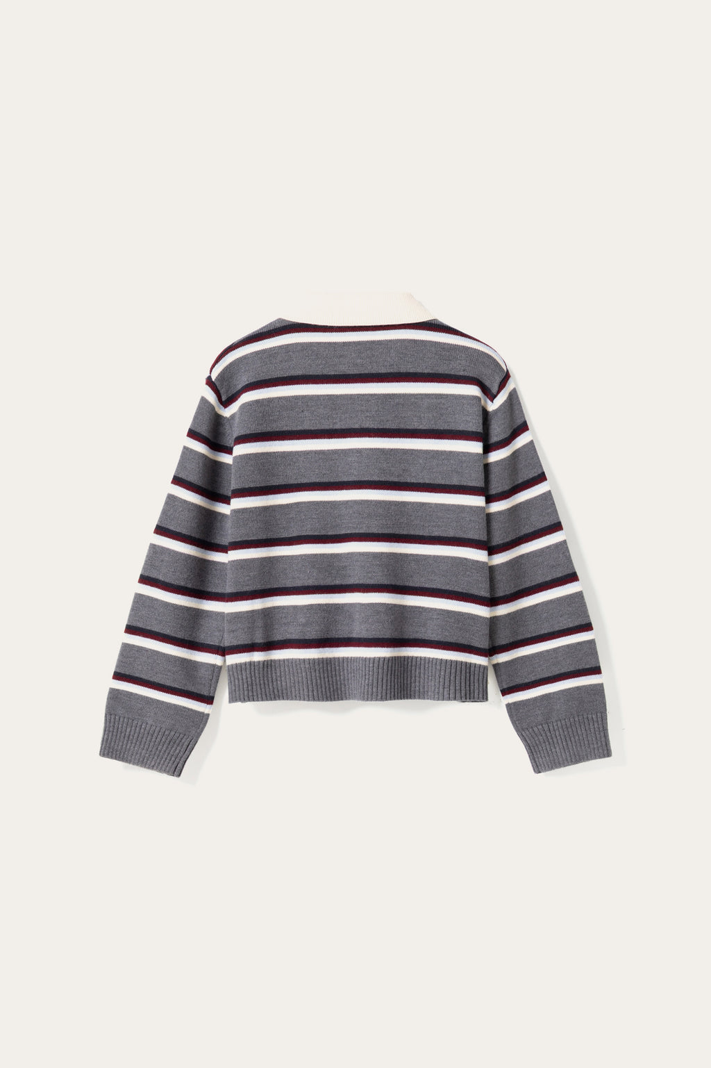 N-Merryll Knit Delissa Grey Stripe