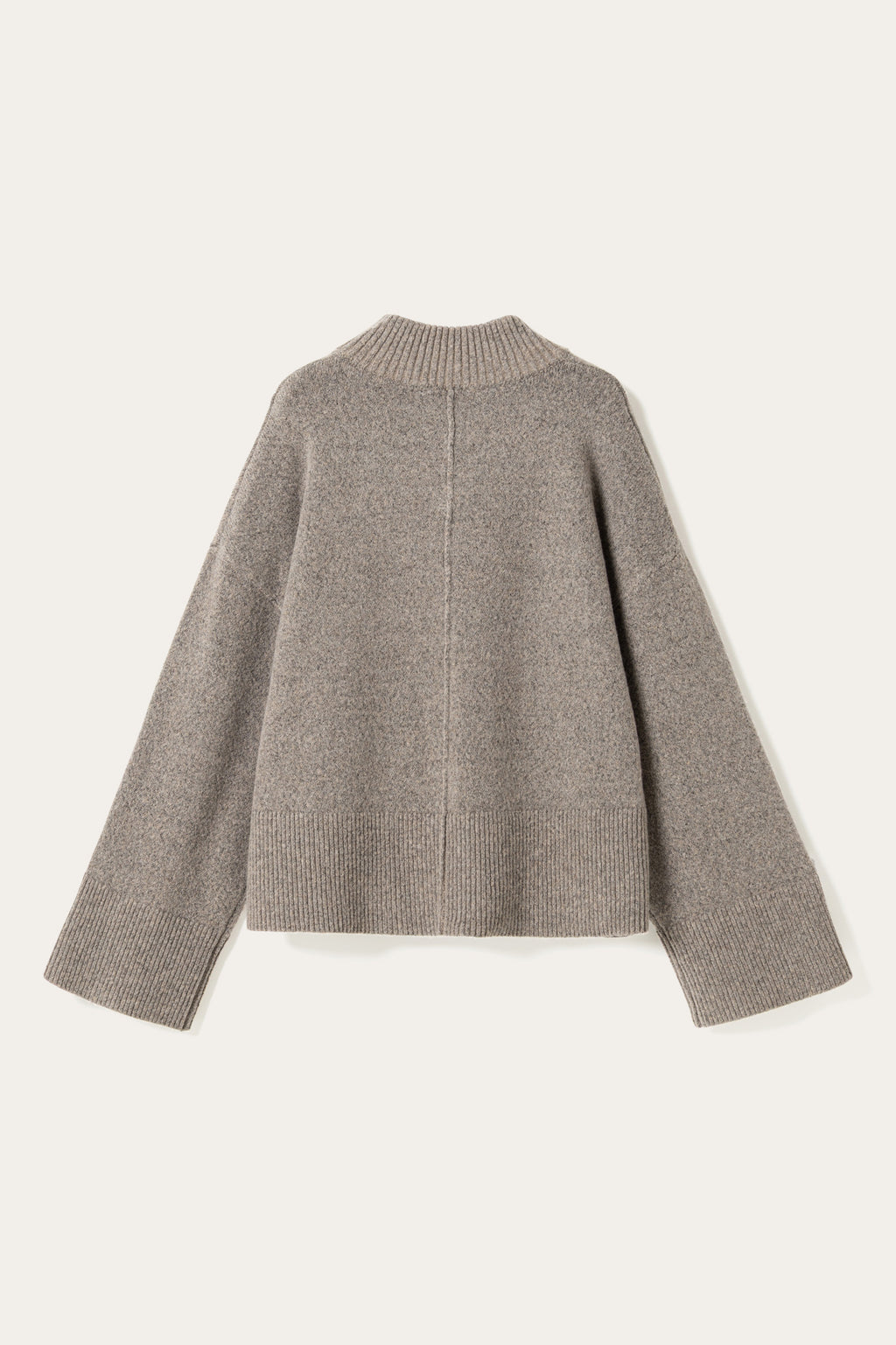 N-Maidie Knit Dark Sand Melange