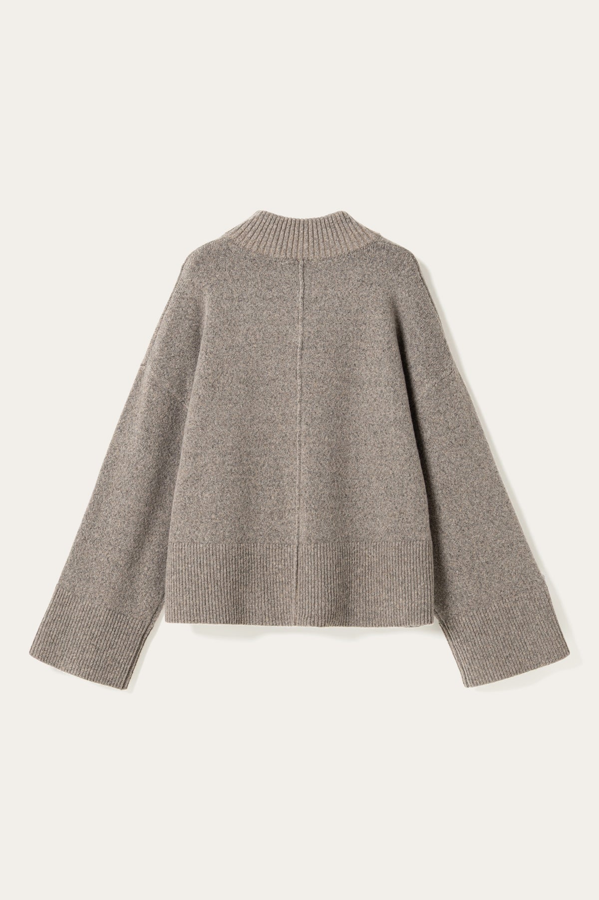 N-Maidie Knit Dark Sand Melange