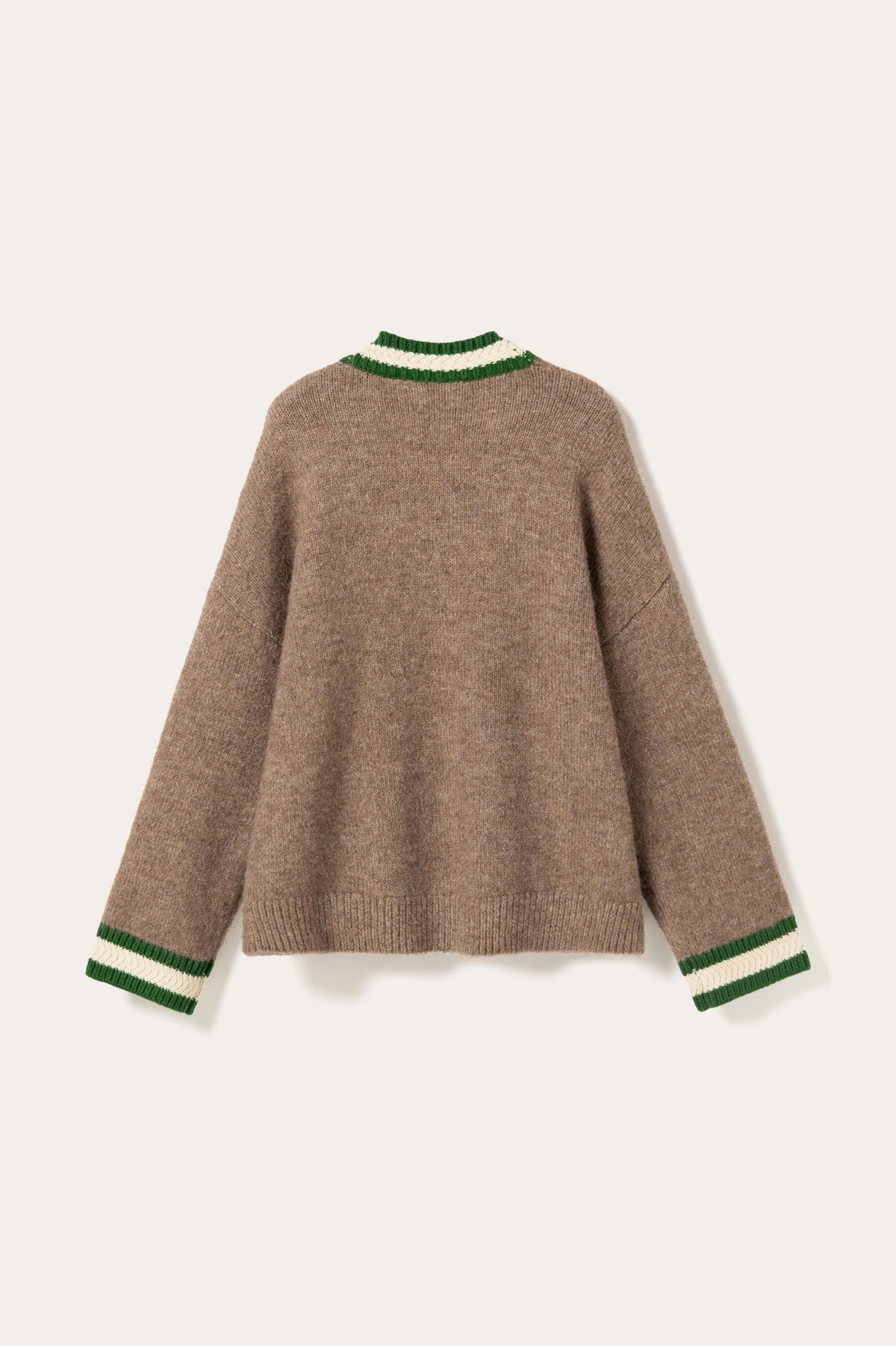 N-Nalia Knit Cardigan Sand Melange