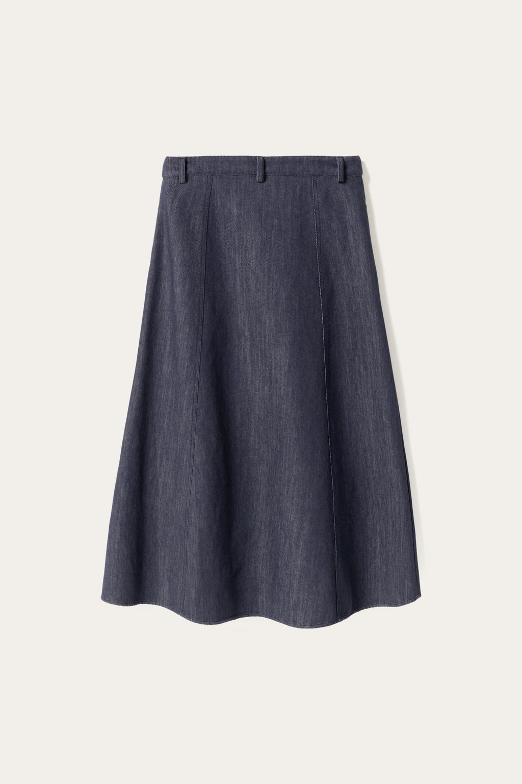 N-Martella Skirt Blue Rinse Wash