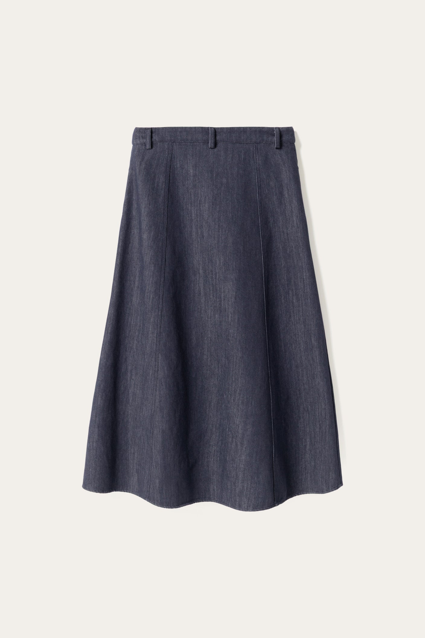 N-Martella Skirt Blue Rinse Wash