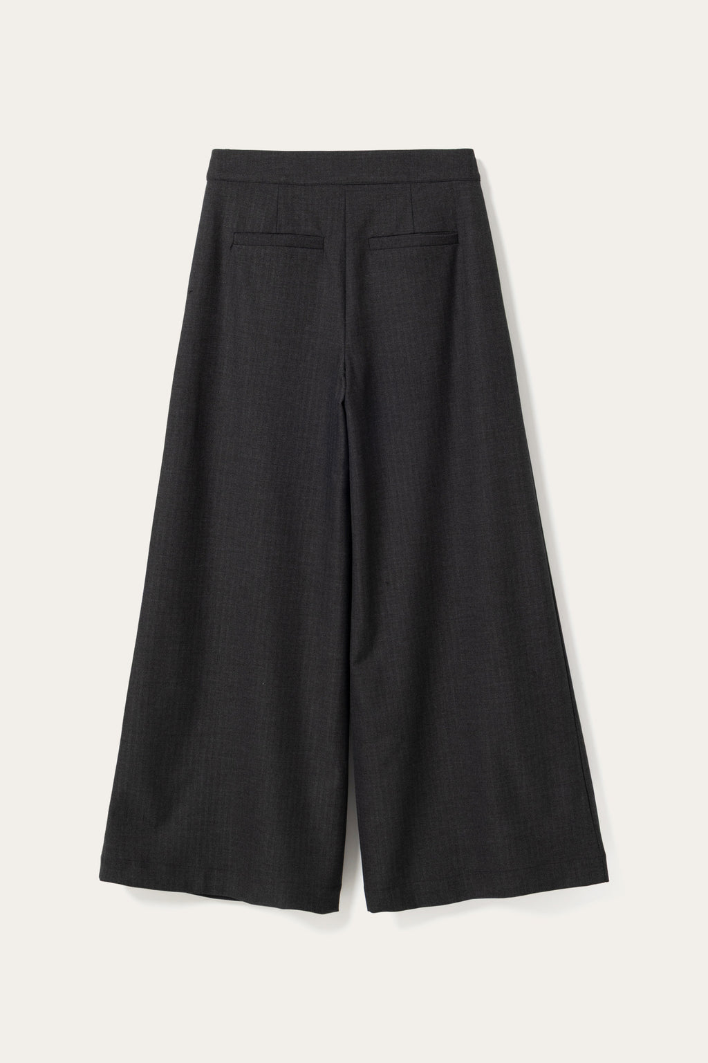 N-Kazia MW Pants Grey Herringbone